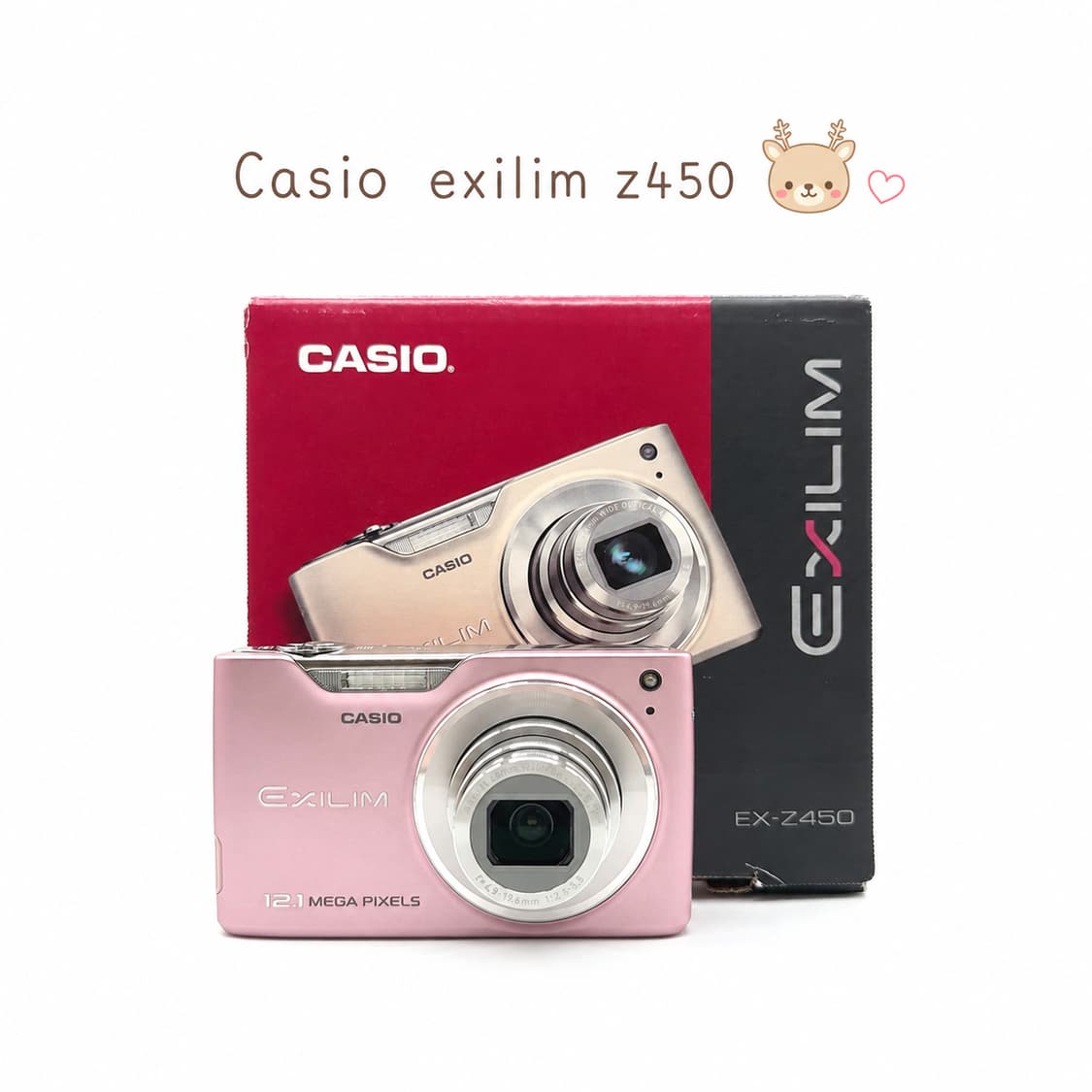 ✨️풀박✨️메이크업🧚‍♀️한글지원🩷카시오 EX-Z450 핑크 상품이미지1