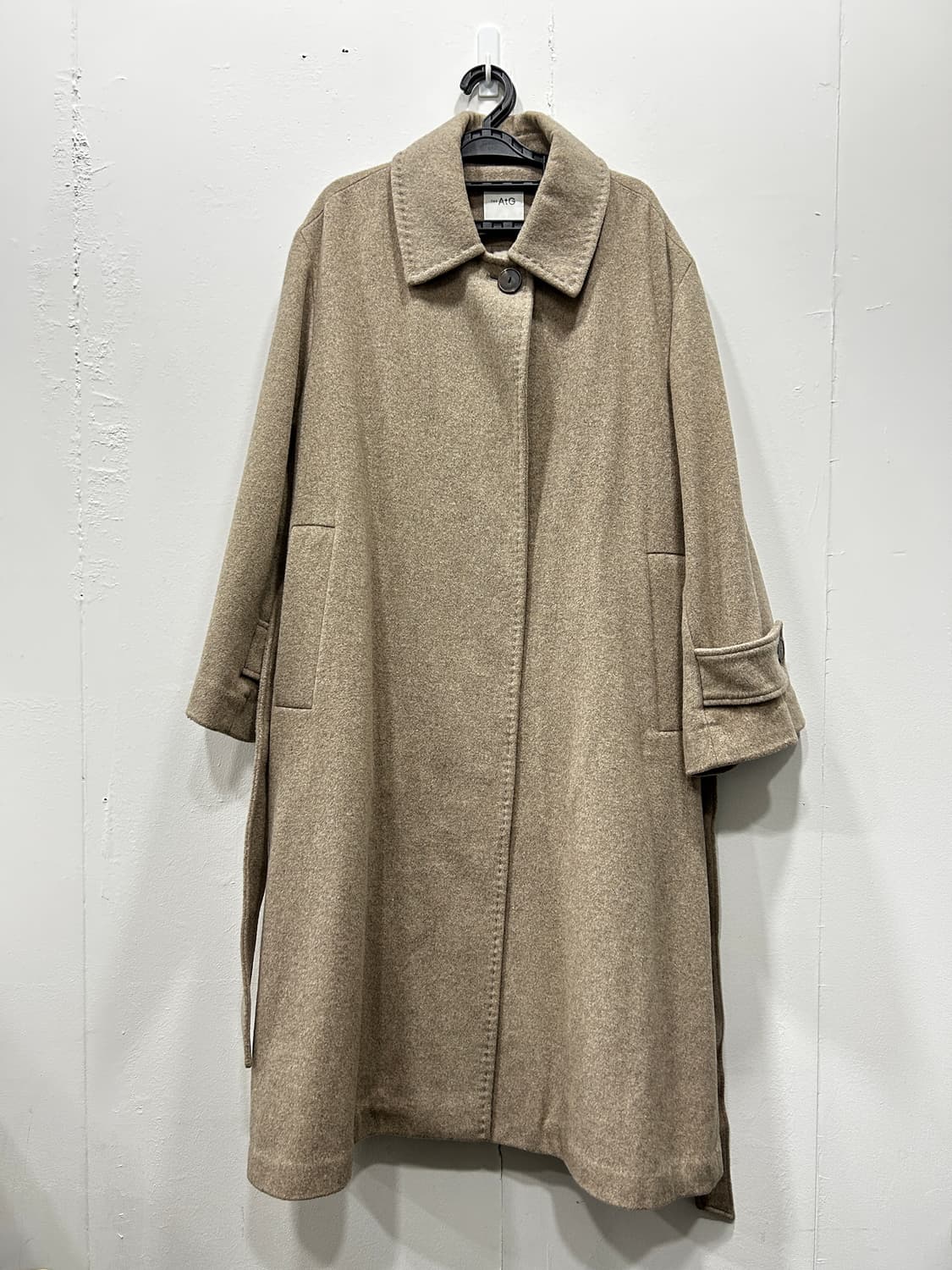 더엣지 AtG 울 발마칸 롱코트 여성 88 상품이미지3