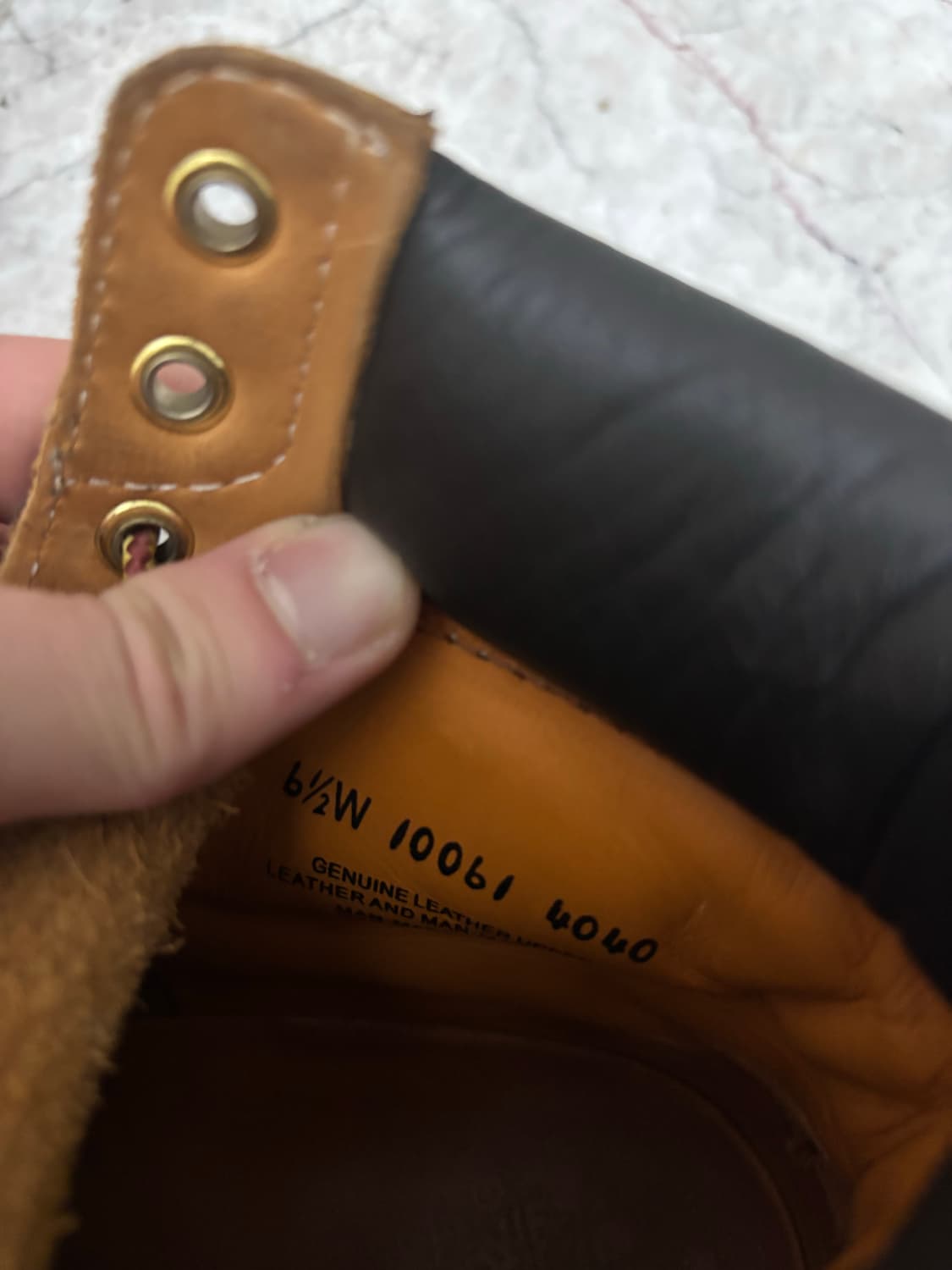 팀버랜드 옐로우 워커 부츠 255 상품이미지4