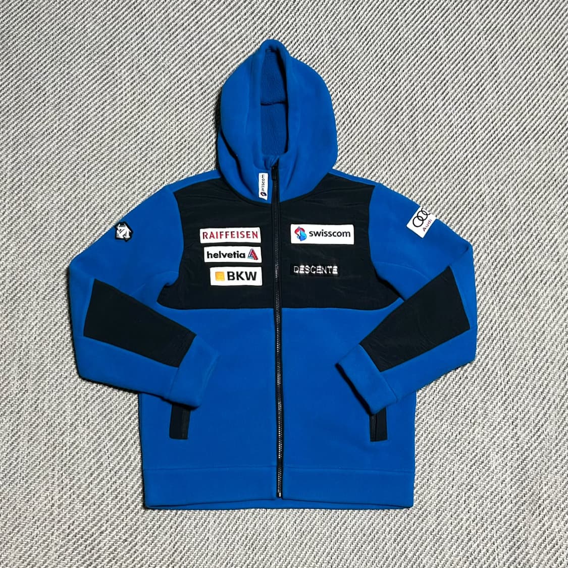 [S] Descente 데상트 스키 아우디 후리스 집업 자켓 상품이미지1