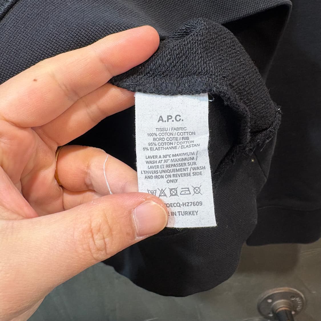 [M] A.P.C 아페쎄 스웻 셔츠 상품이미지6