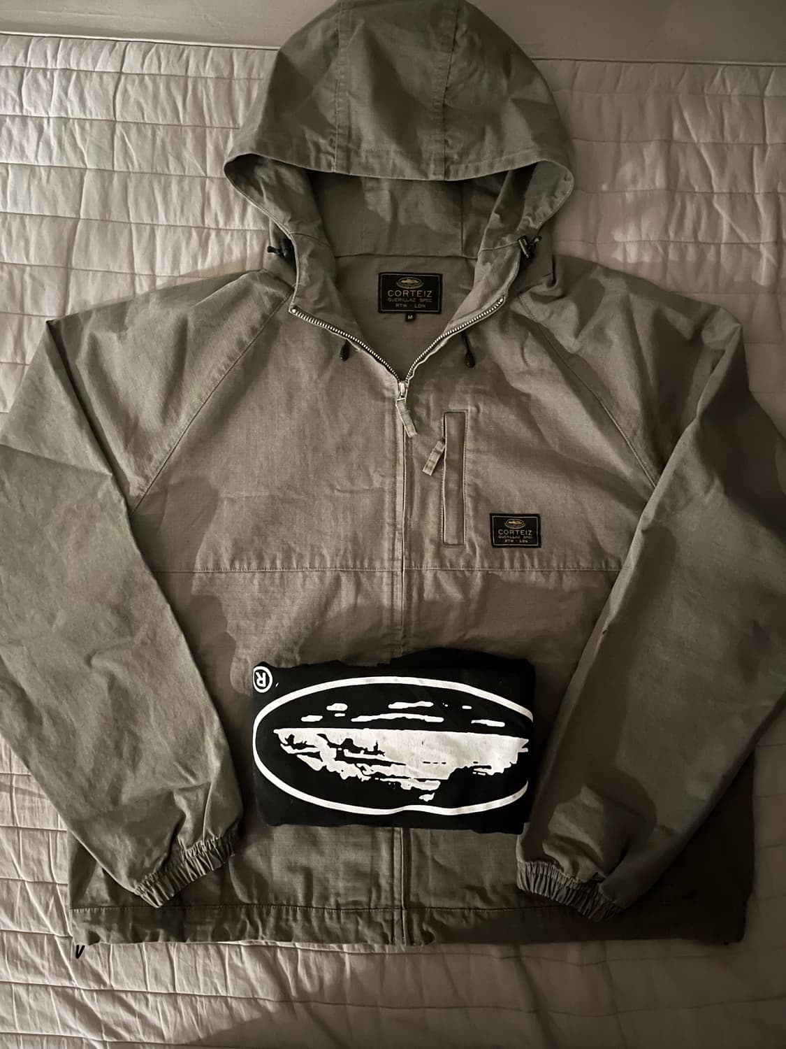 [M] 코르테이즈 립스탑 자켓 올리브 상품이미지2