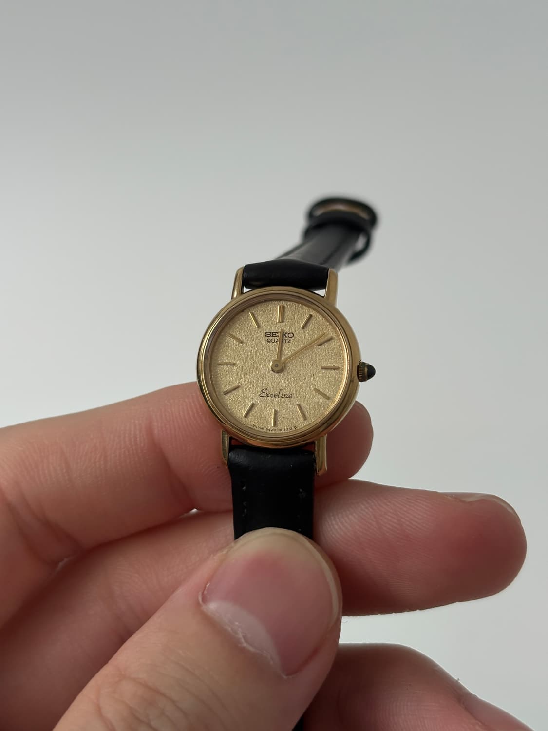 80s Exceline Gold Mini Ladies Quartz 상품이미지2