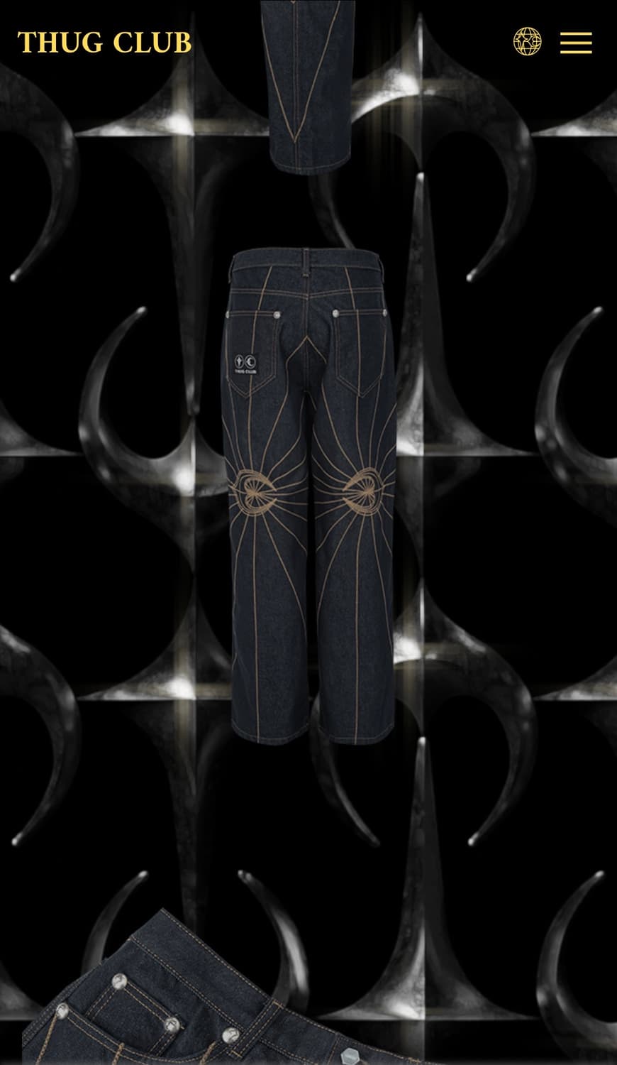 TC Chain Stitch Denim Pants 상품이미지5