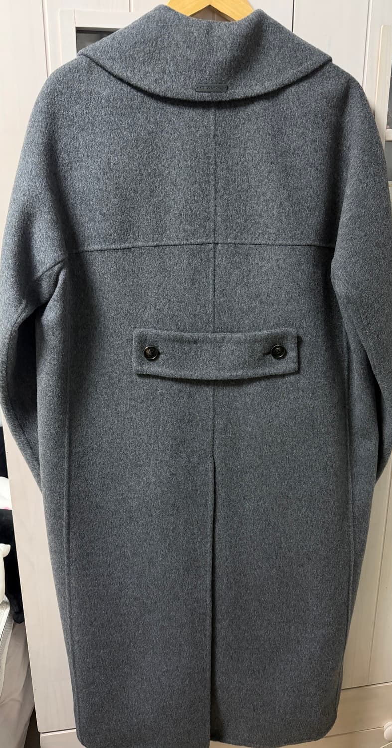 23fw system 한섬 시스템 캐시미어 더블 코트 그레이 82 상품이미지6