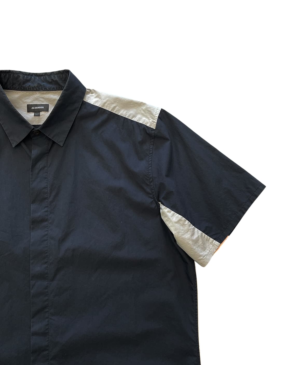 질 샌더 by 라프 시몬스 09SS 컬러블락 하프 슬리브 셔츠 상품이미지6