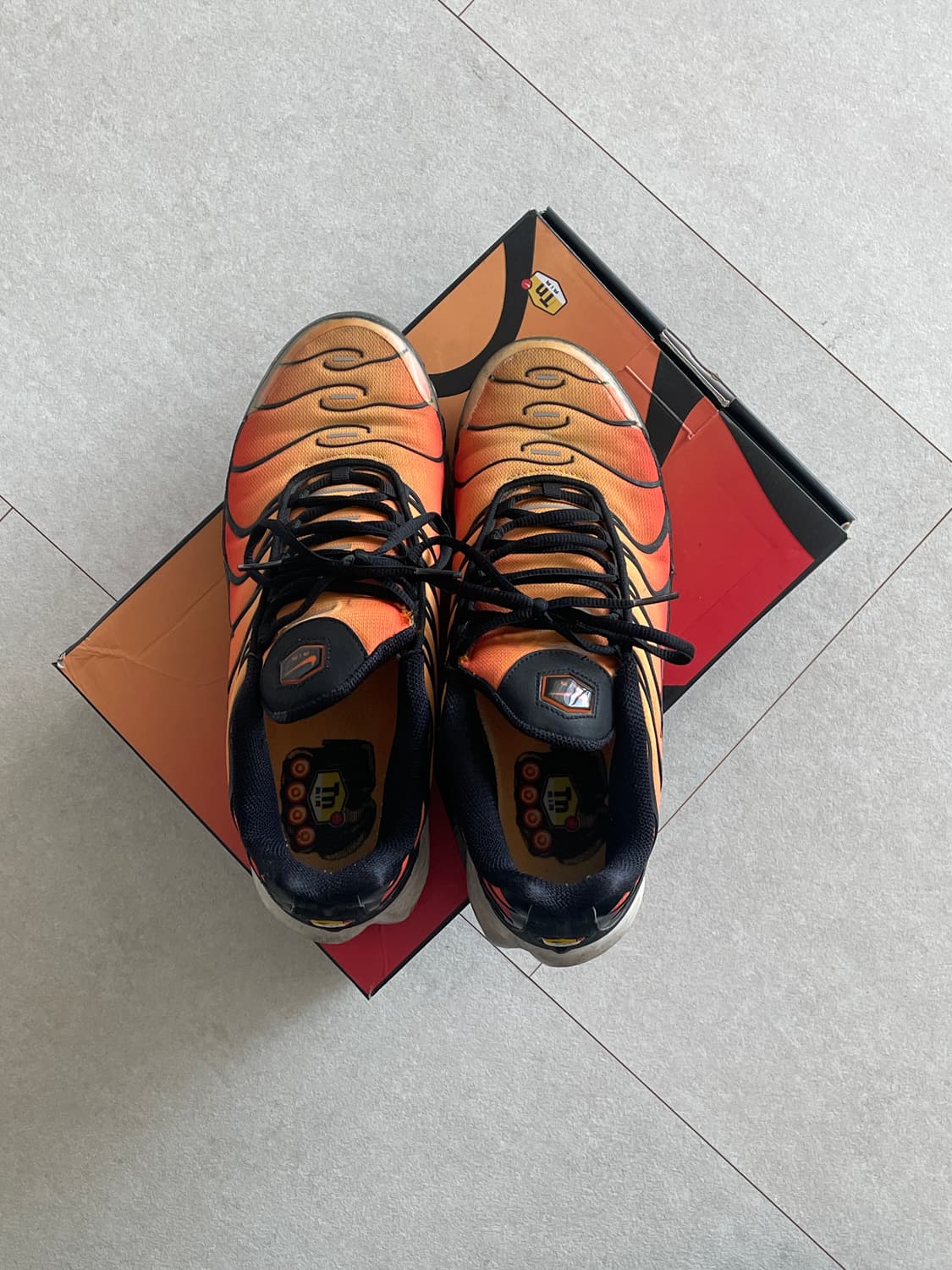 [290] 나이키 에어맥스 플러스 TN 선셋 오렌지 OG 상품이미지2