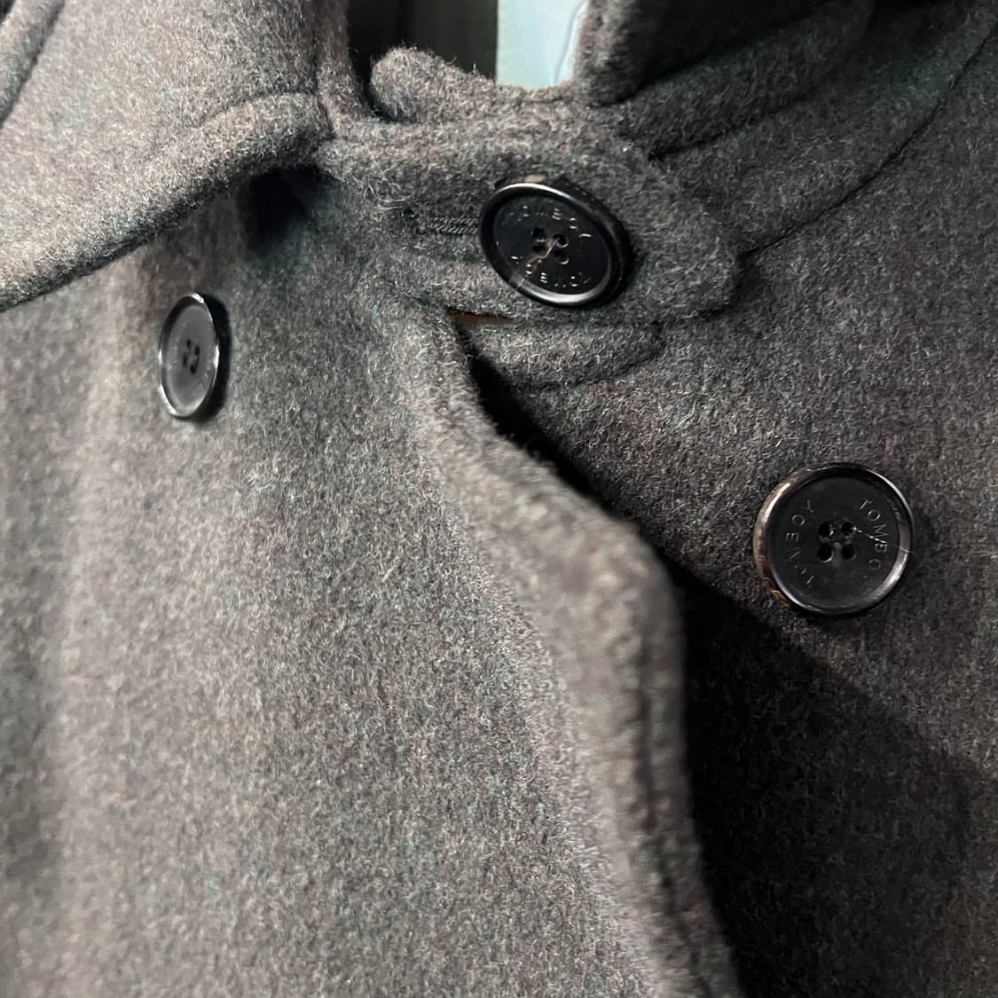 [55] TOMBOY 톰보이 앙고라 더블 브레스티드코트 상품이미지5