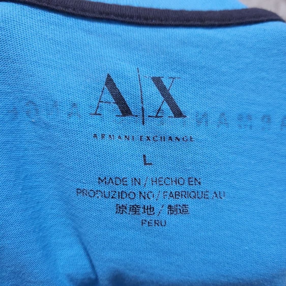 아르마니 Armani 남 반팔 티 L 0503 상품이미지8