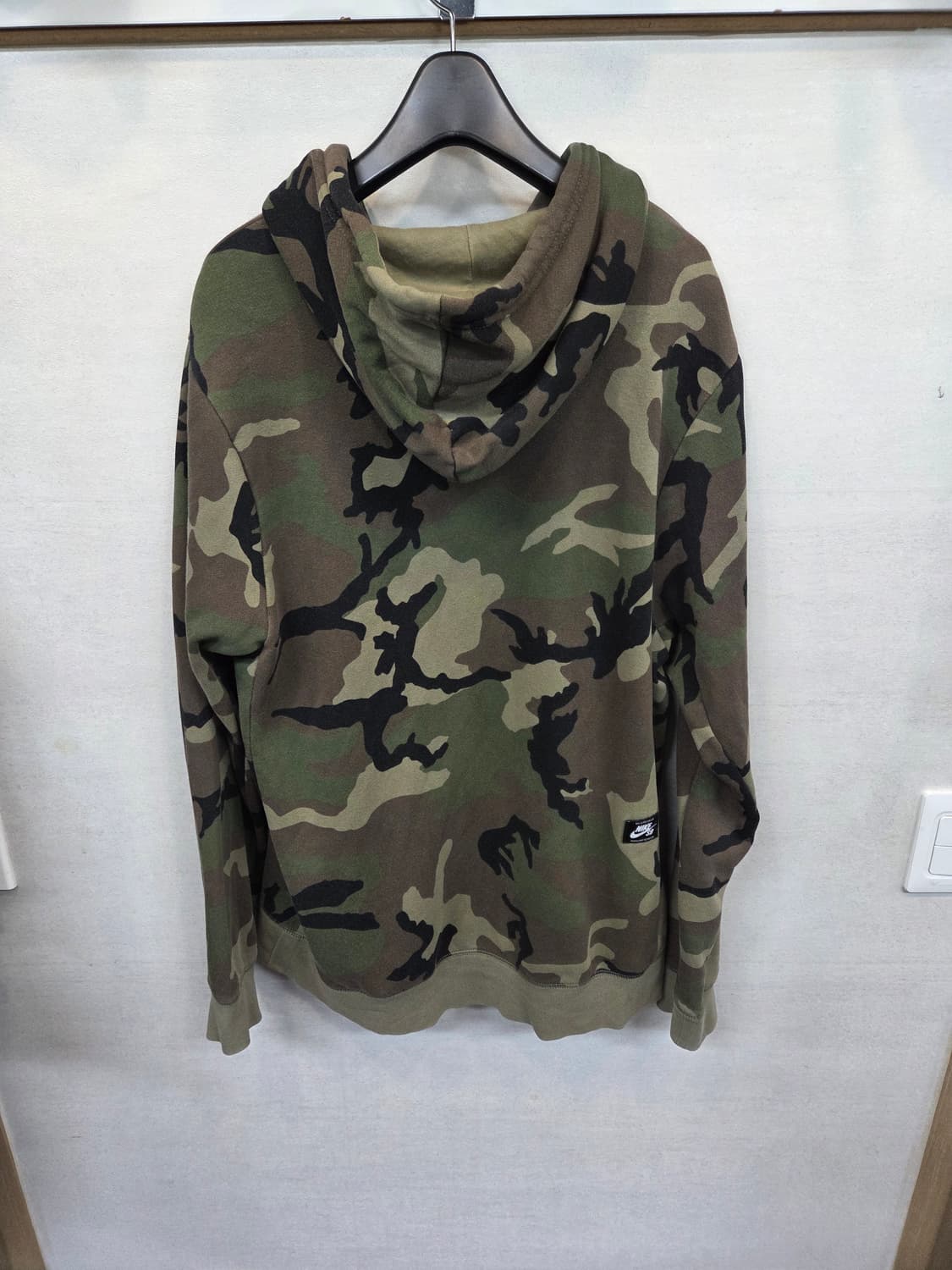 나이키 해외판 sb 빅로고 카모 기모 후드티 L 상품이미지2