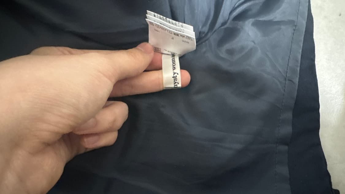 Mysty woman 도트 밴딩 롱 스커트 상품이미지8