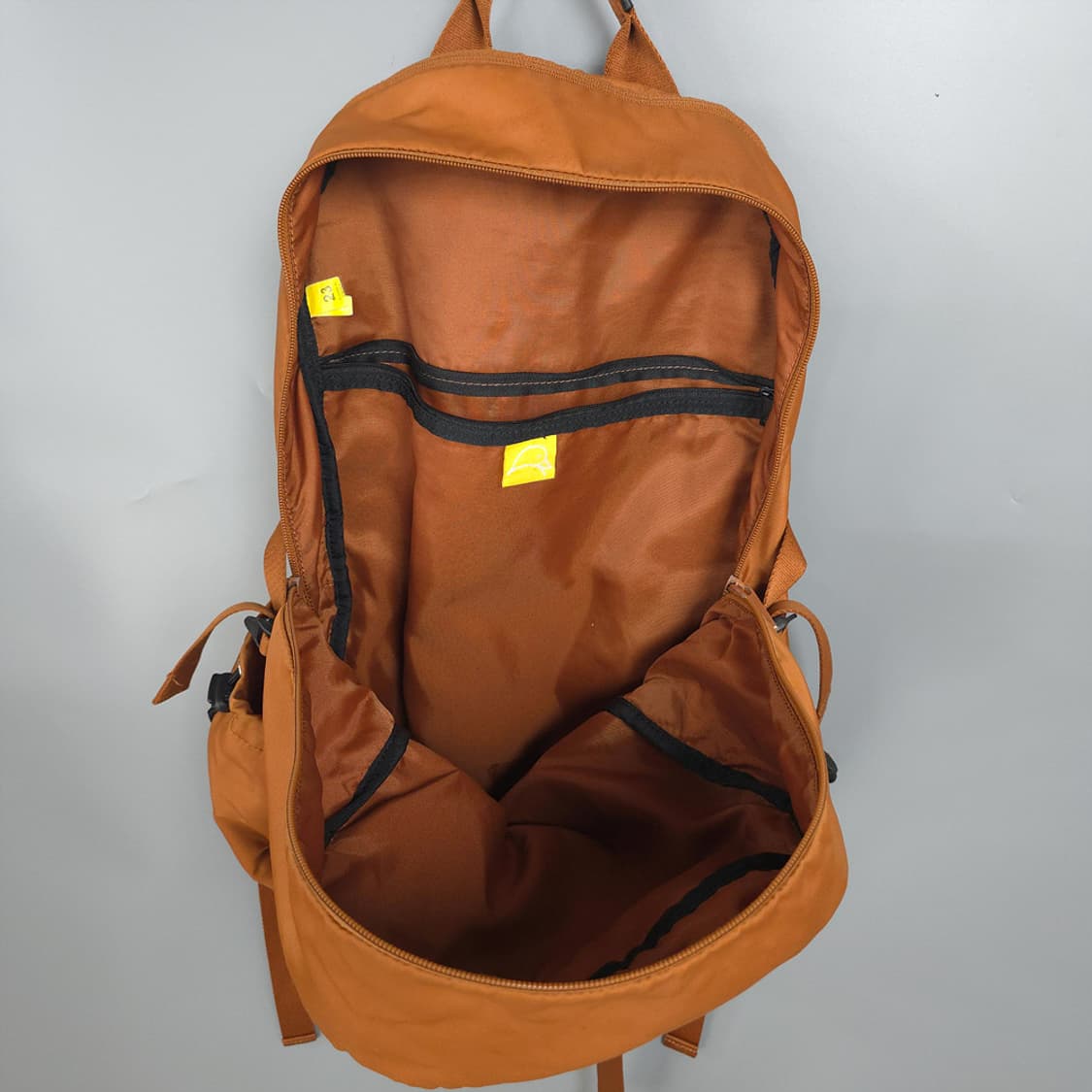 만다리나덕 Mandarina Duck 오렌지 나일론 백팩 상품이미지5