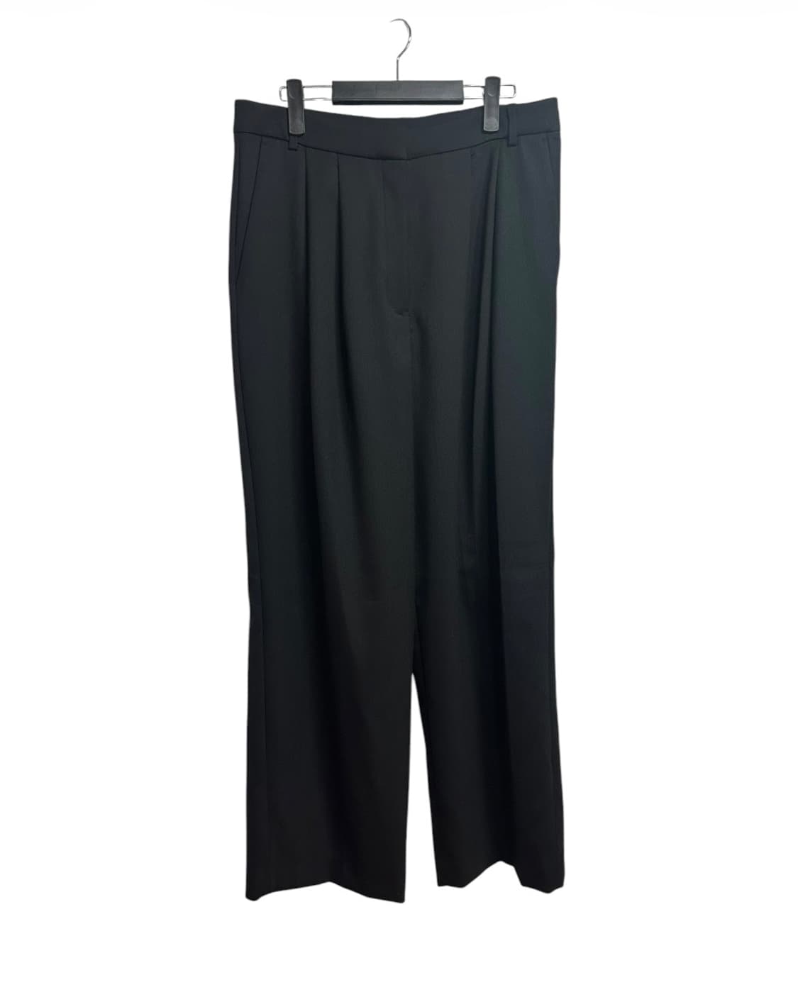 (새상품) 마시모두띠(Massimo Dutti) 블랙 와이드 슬랙스 42 상품이미지2