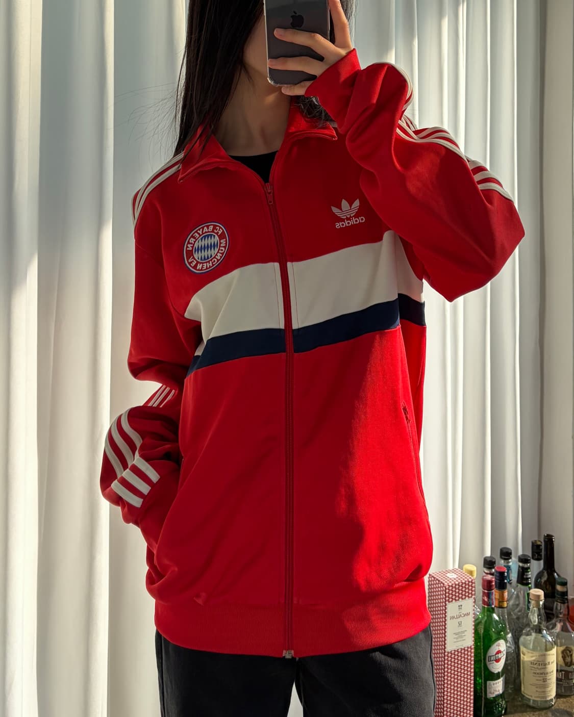 [M-L]아디다스 바이에른 뮌헨 트랙탑 져지 상품이미지2