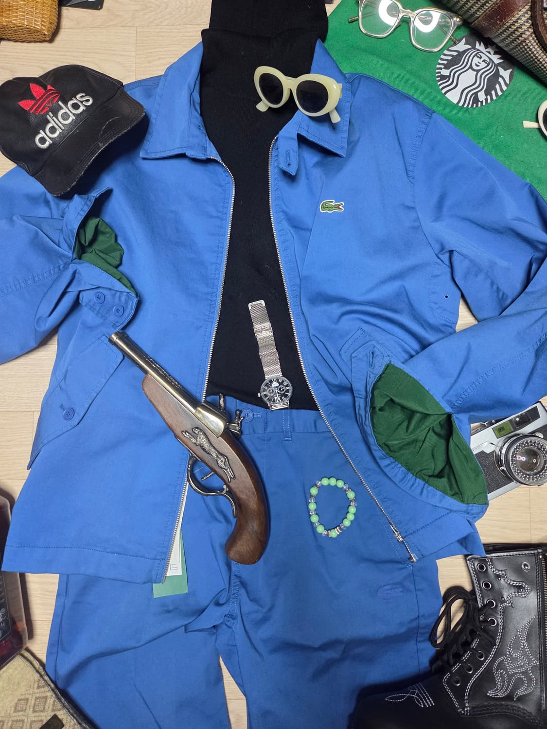 (새상품)LACOSTE 악어패치 치노팬츠 면바지 상품이미지8
