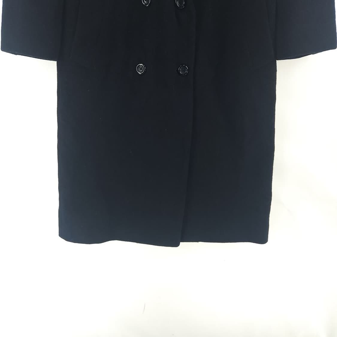 [여M]버버리 블랙 울 모직 코트[Y5C-272] 상품이미지3