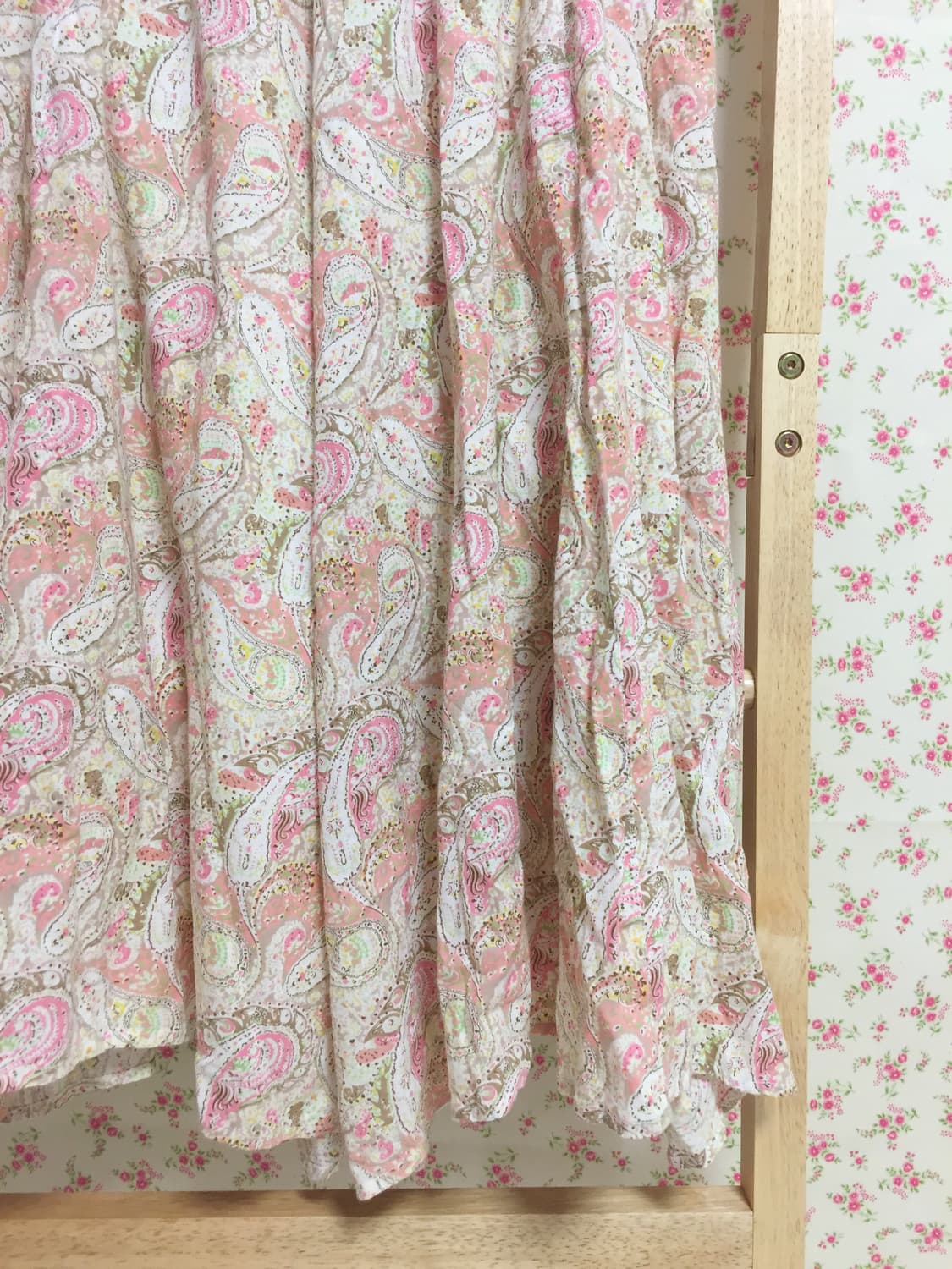 빈티지 핑크 페이즐리 나시원피스 상품이미지4