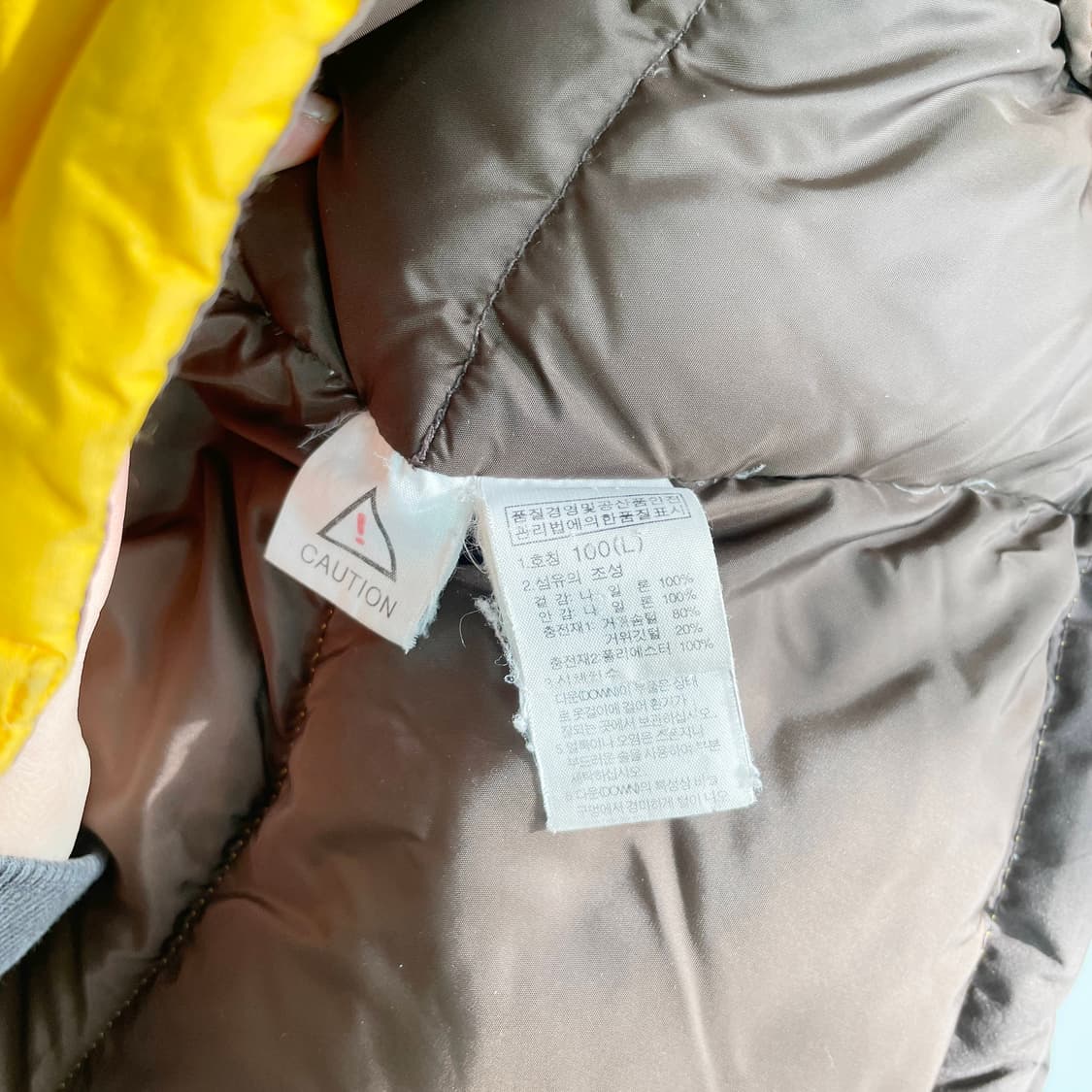 B1 노스페이스 700 하이벤트 구스 패딩점퍼 100사이즈 상품이미지6