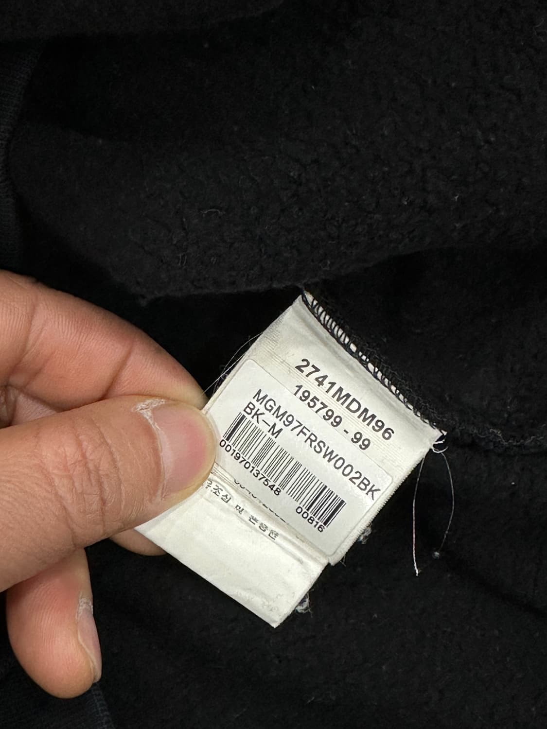 MSGM 맨투맨 국내택 M 상품이미지7