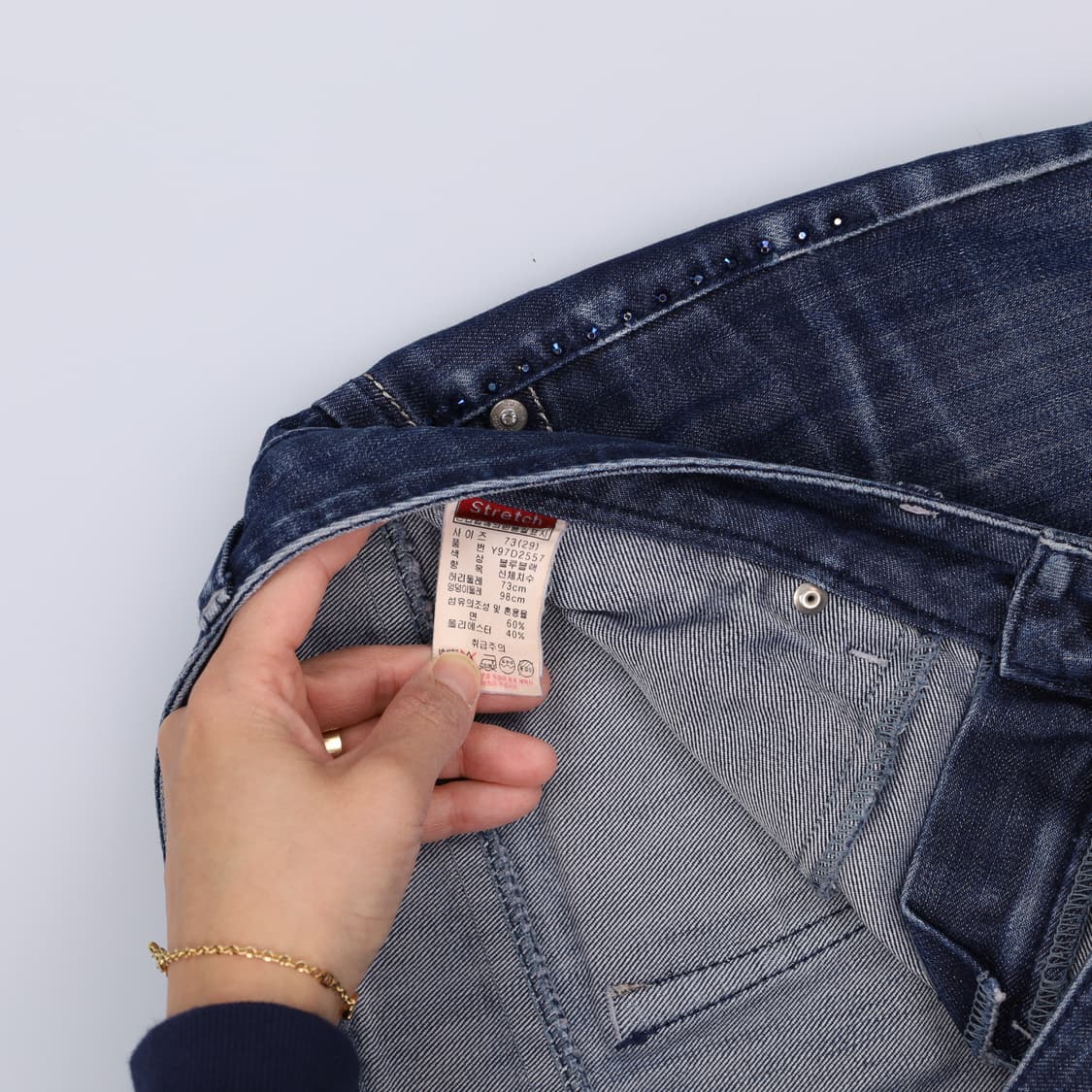 29 게스 여성 데님 미니스커트 0410H1 상품이미지3