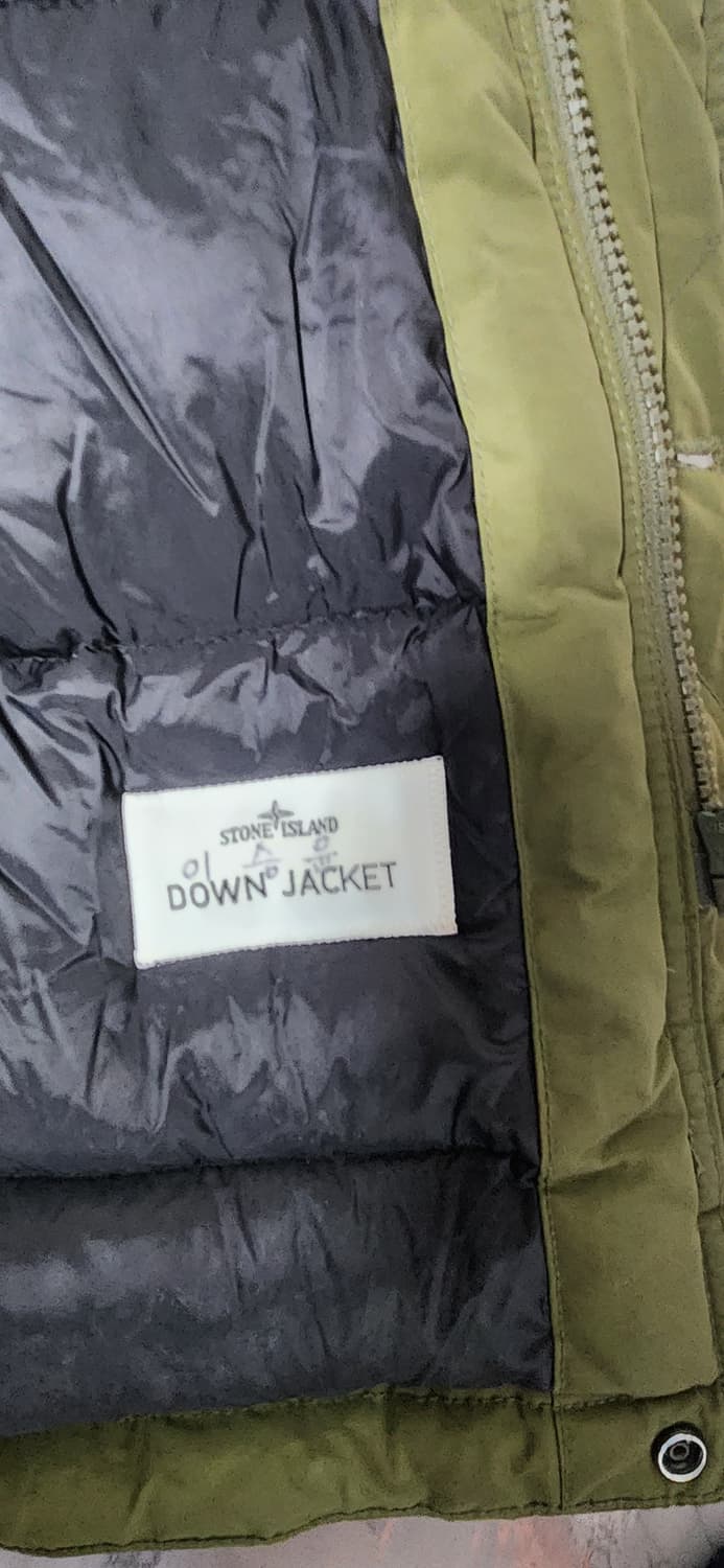 스톤아일랜드 다비드tc 카키 다운 롱 패딩 상품이미지7