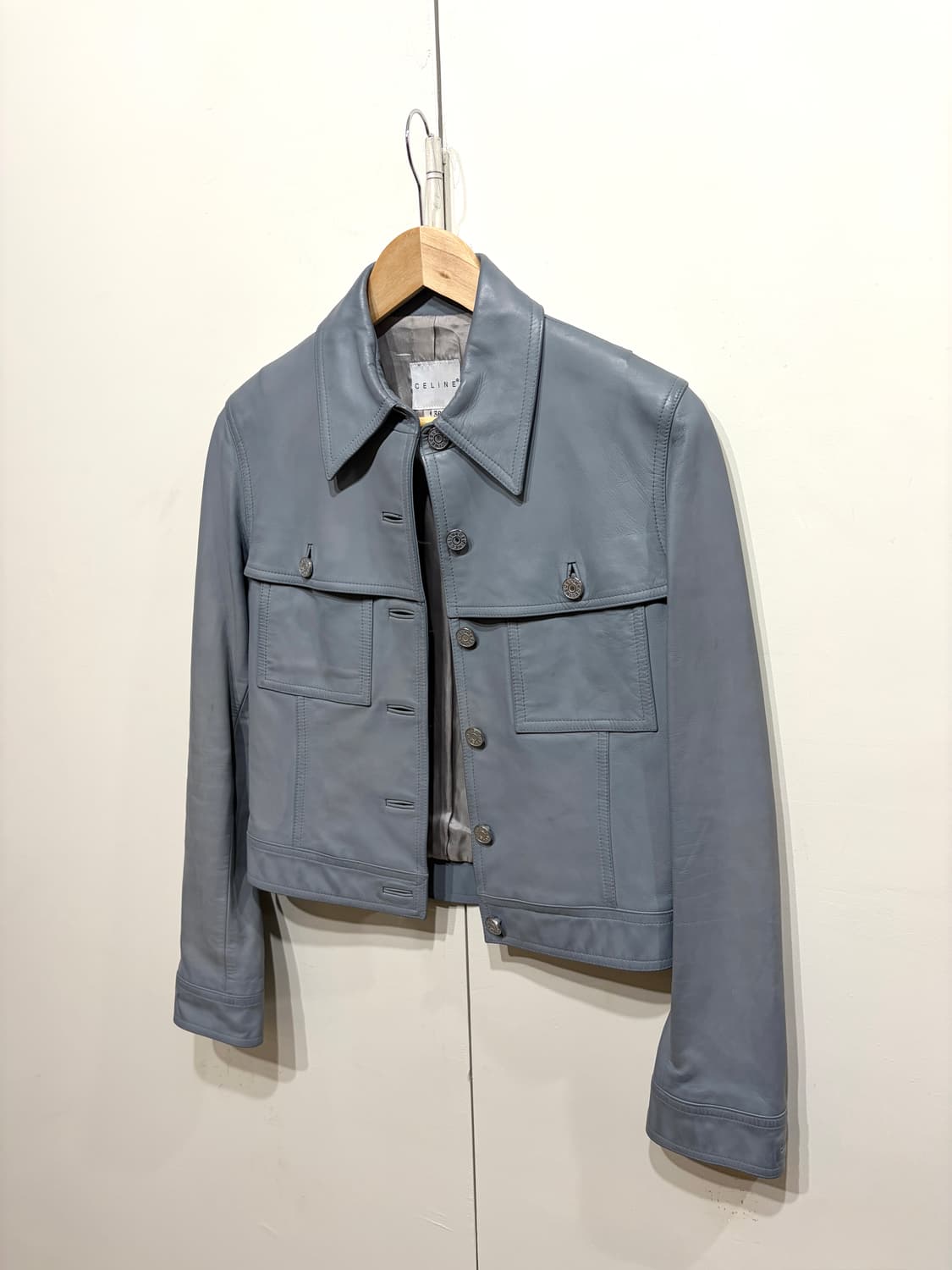 셀린느 램 스웨이드 레더 자켓 상품이미지3