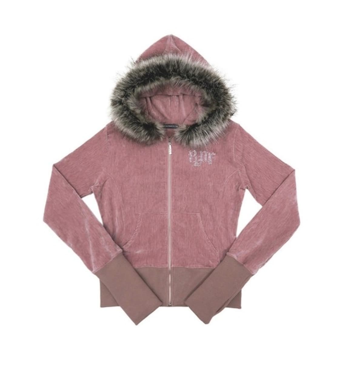 플리즈노팔로우 마리 퍼 후디 쥬얼 mari fur hoodie 플노팔 상품이미지1