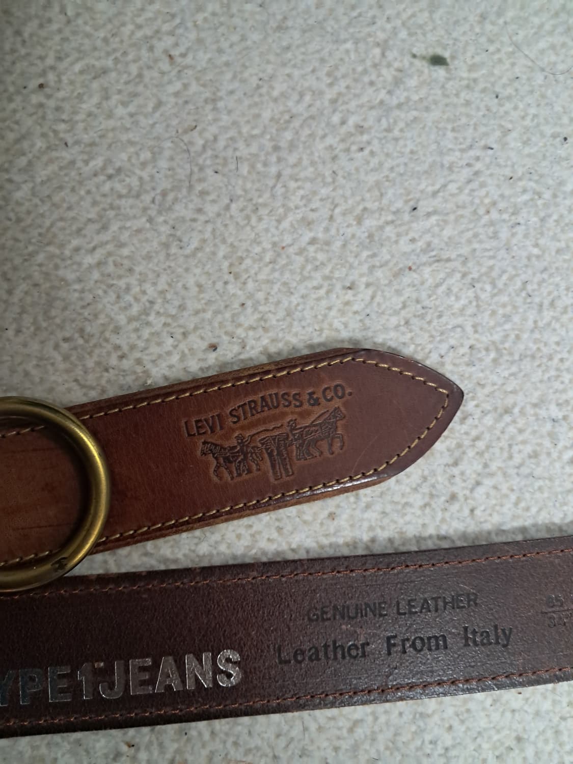 리바이스 가죽벨트 상품이미지3