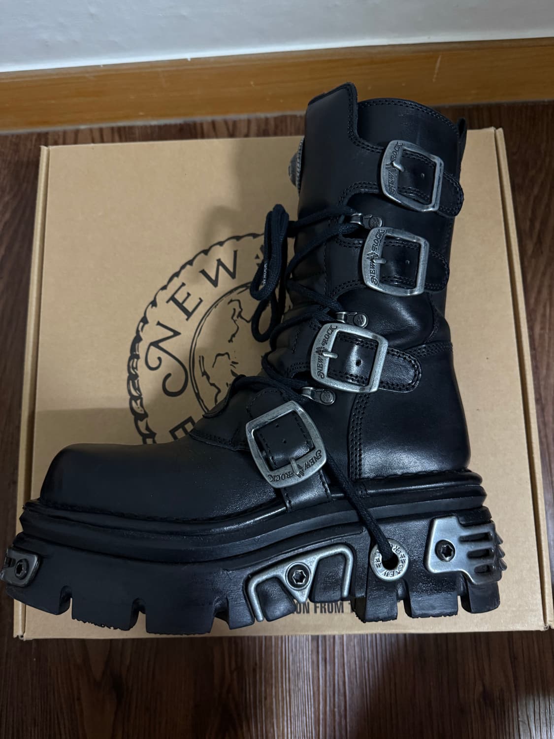 뉴락 부츠 BOOT BLACK REACTOR M-373-S4 EU39 상품이미지8