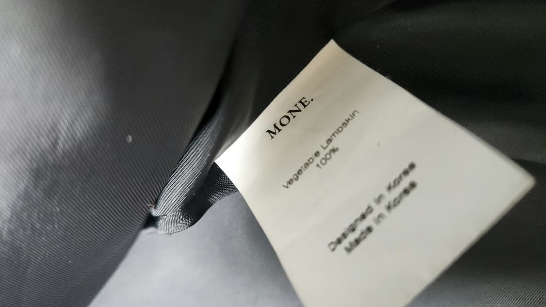 mone 모네 버킨 레더 자켓 상품이미지4