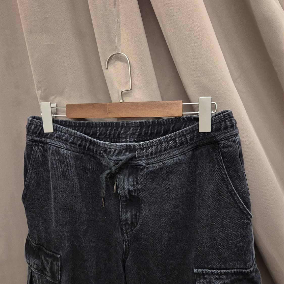 에잇세컨즈 데님 조거 팬츠 M 상품이미지2