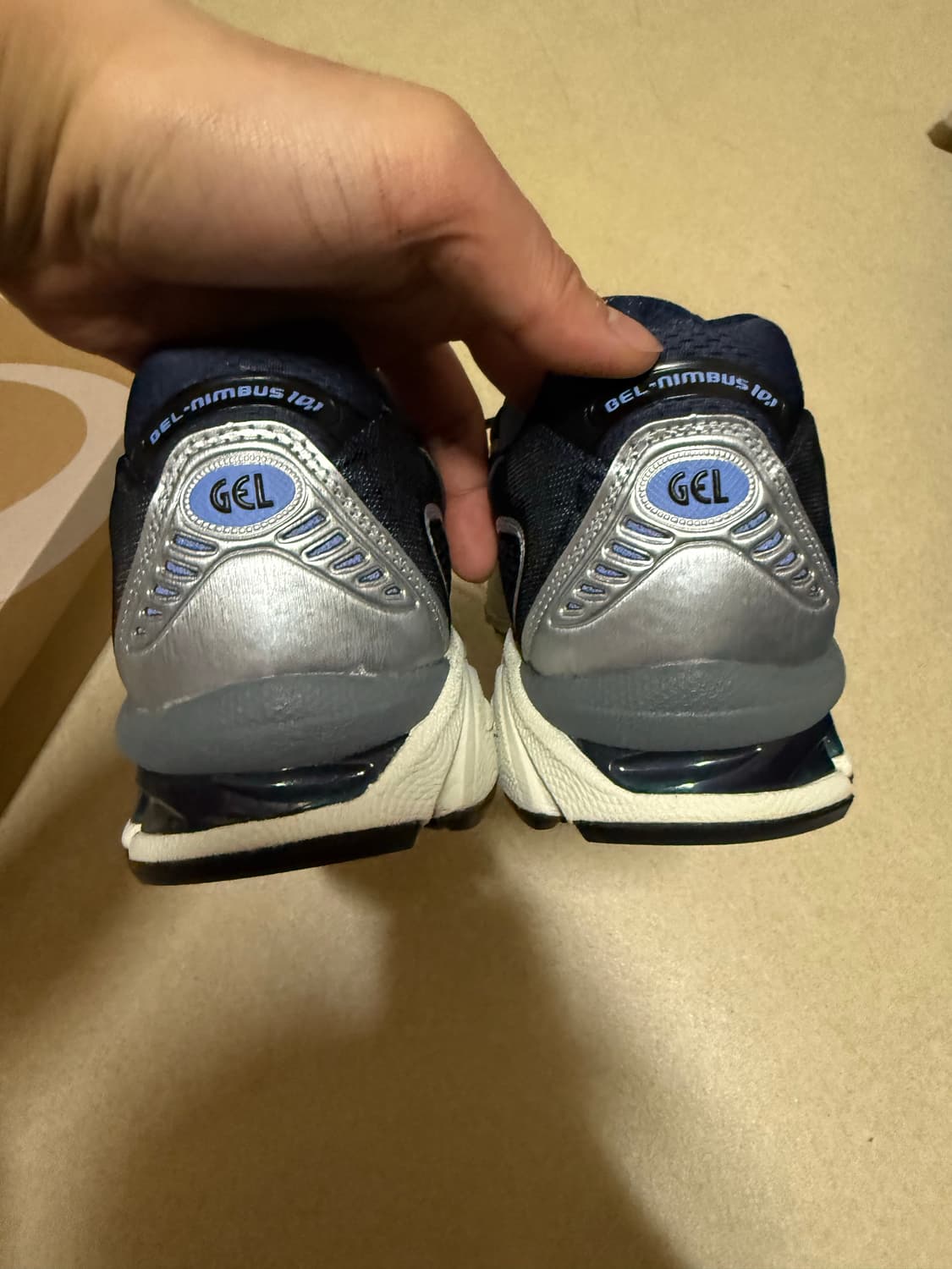 아식스 젤 님버스 10.1 블랙 미드나잇 상품이미지7