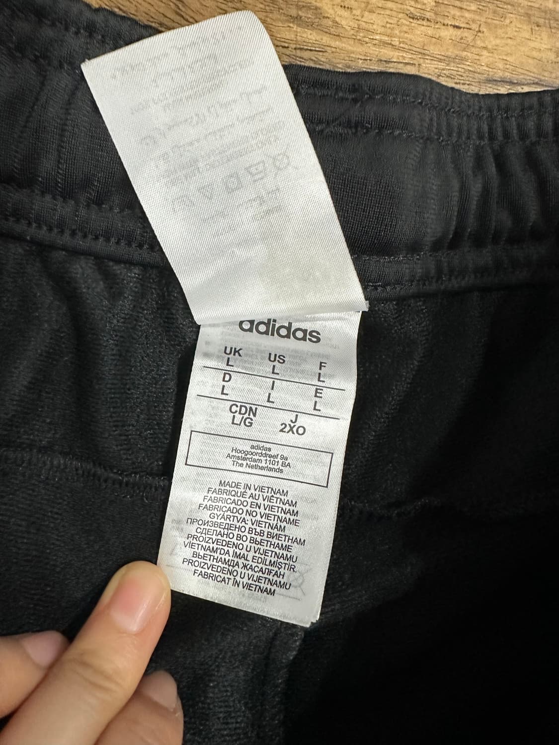 아디다스 삼선 트레이닝 바지 블랙 32사이즈 상품이미지3