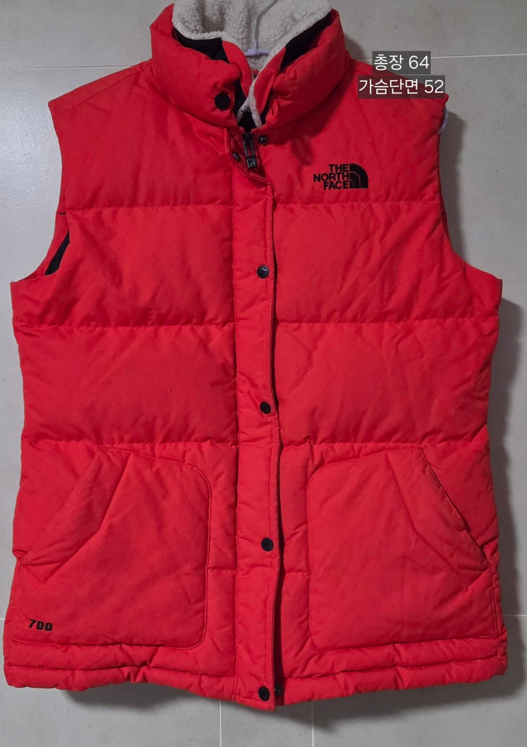 노스페이스 구스다운 조끼 95(XL) 택포 상품이미지1