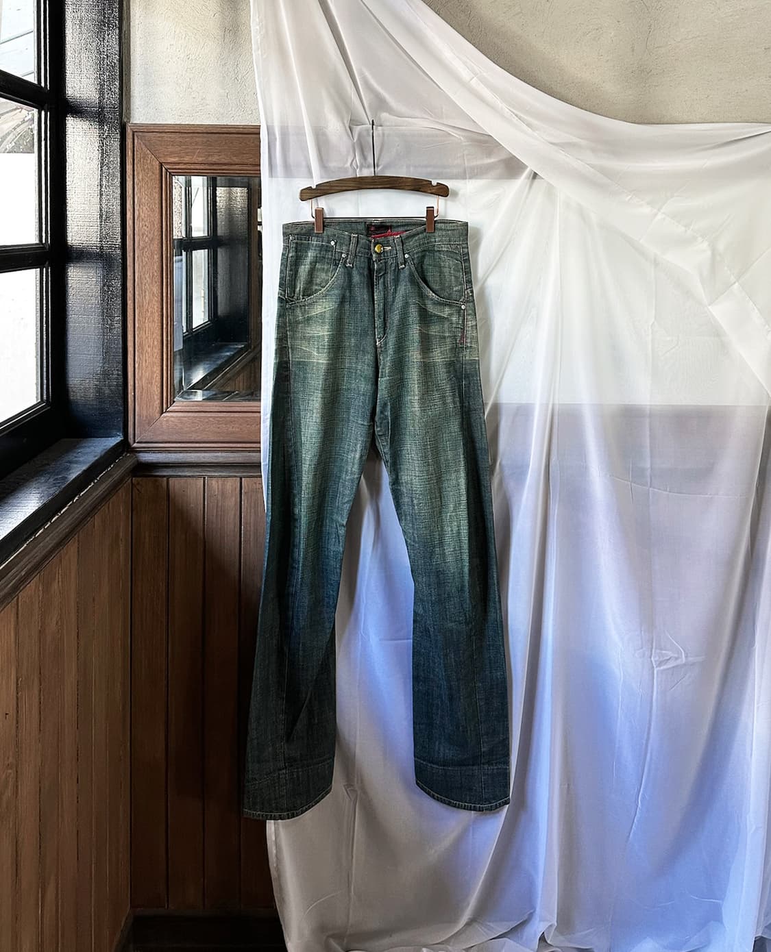 LEVI'S engineered 001 deep blue w30 상품이미지5