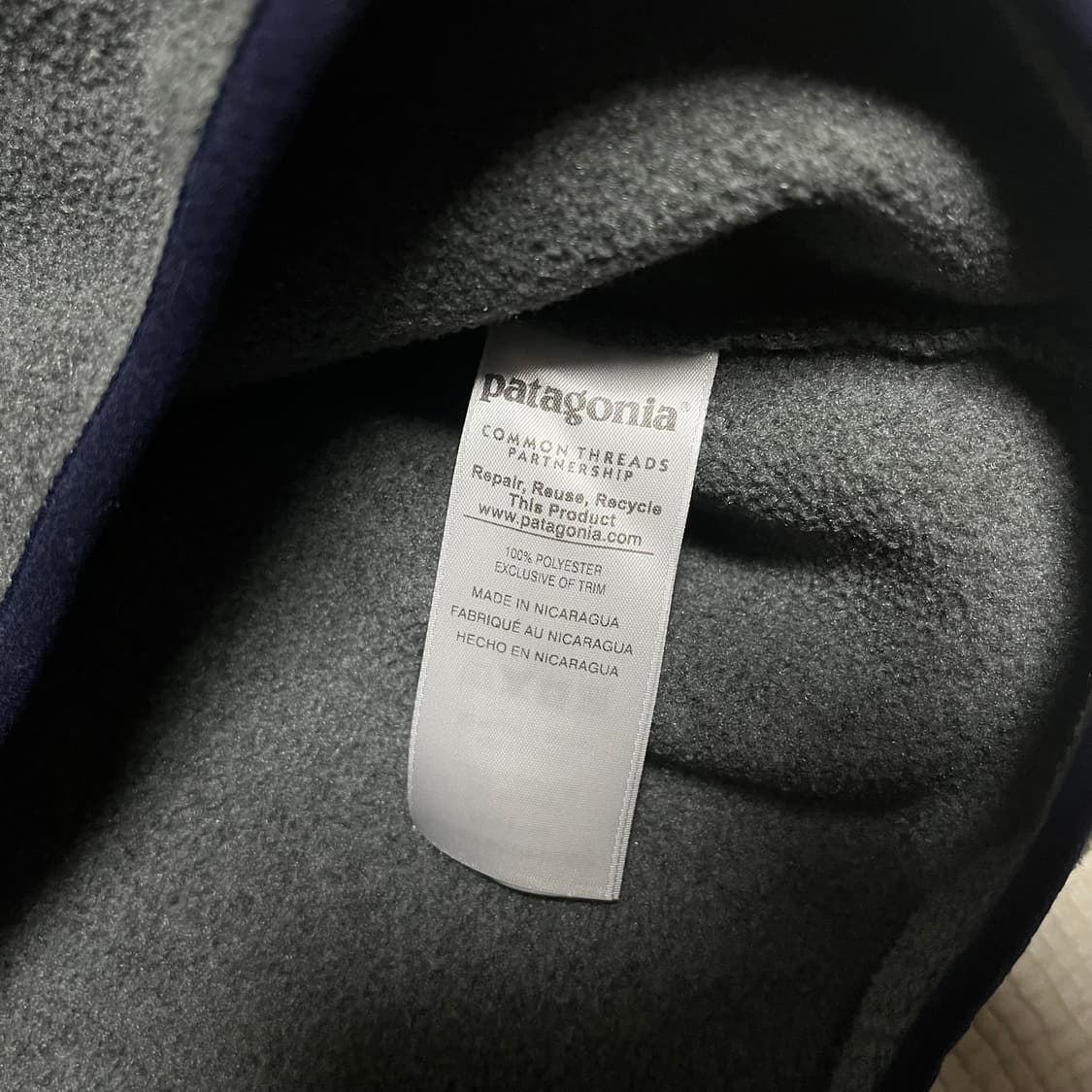 파타고니아 신칠라 니켈 네이비 상품이미지4