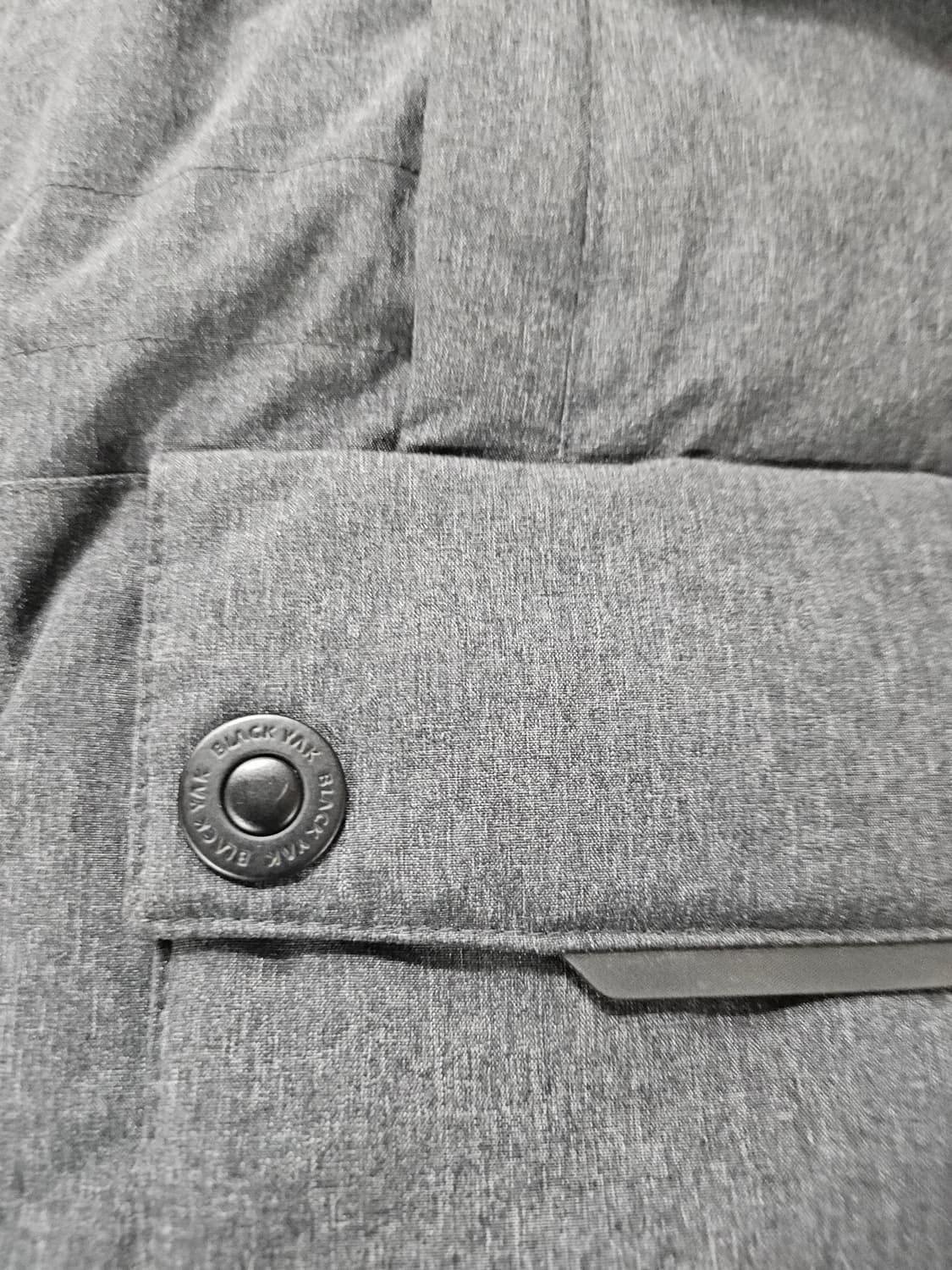 블랙야크 남성  다운패딩 그레이  95 상품이미지5