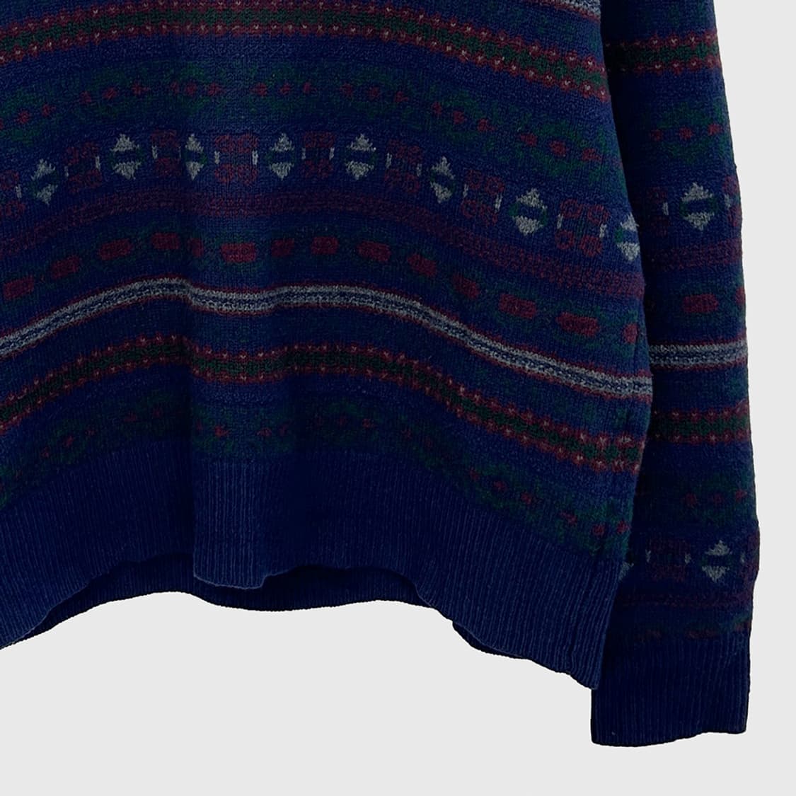 폴로 랄프로렌 울 캐시미어 니트 스웨터 페어아일 남성 M 상품이미지3