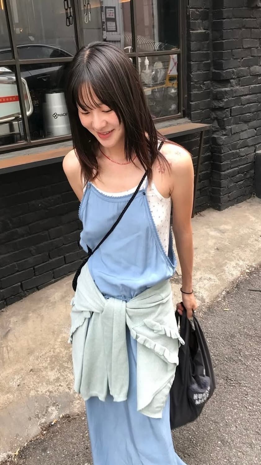 비아플레인 amy 롱 원피스  상품이미지3