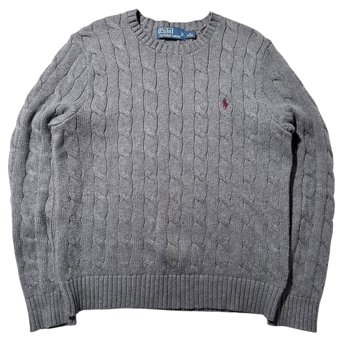 폴로 랄프로렌 케이블 라운드 니트 상품이미지1