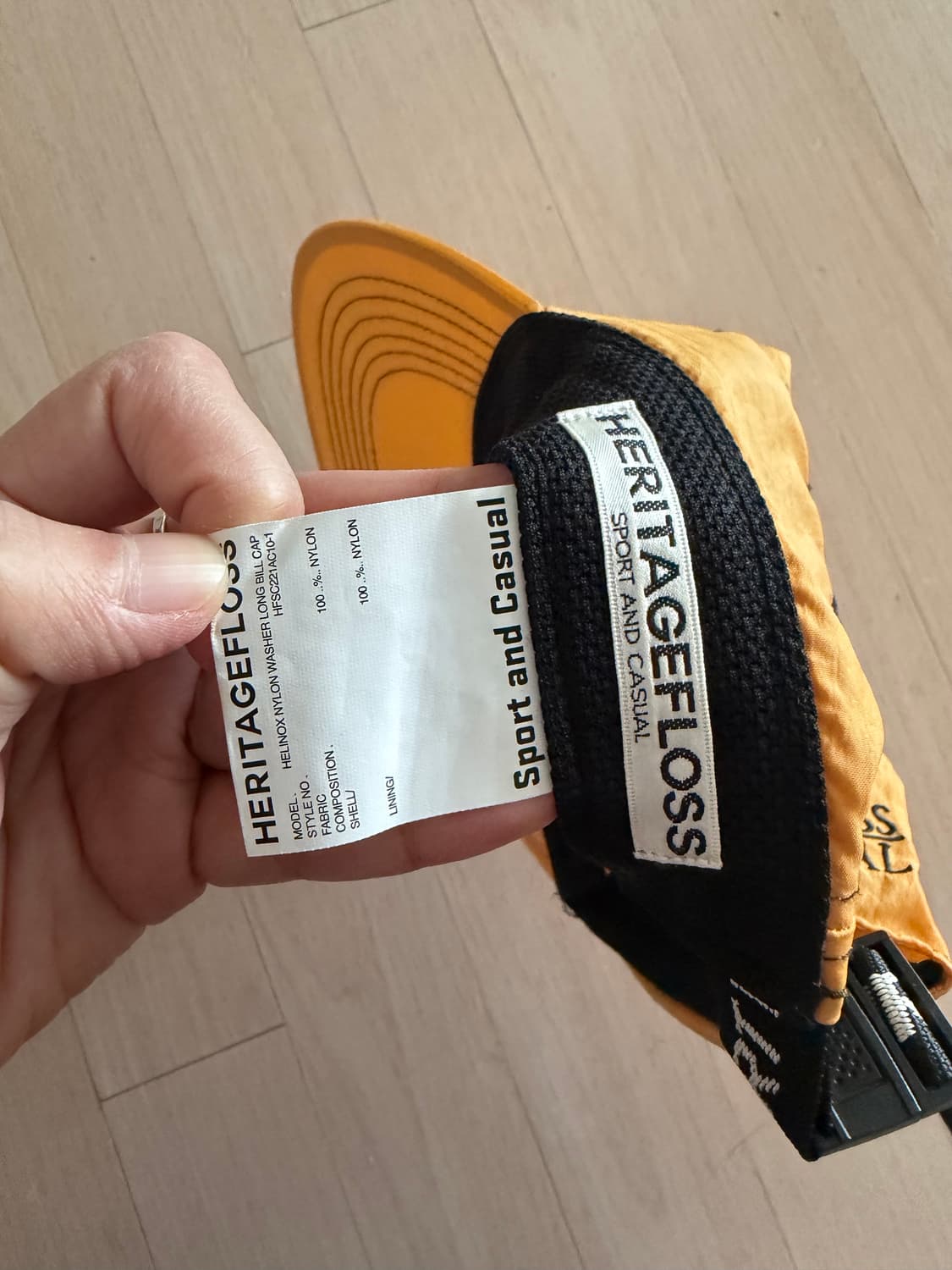 헤리티지플로스 헬리녹스 나일론캡 상품이미지4