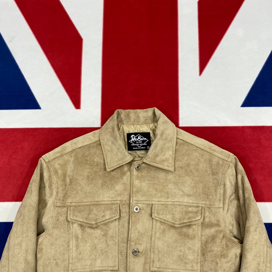 빈티지 스웨이드 트러커자켓 FREE 상품이미지3