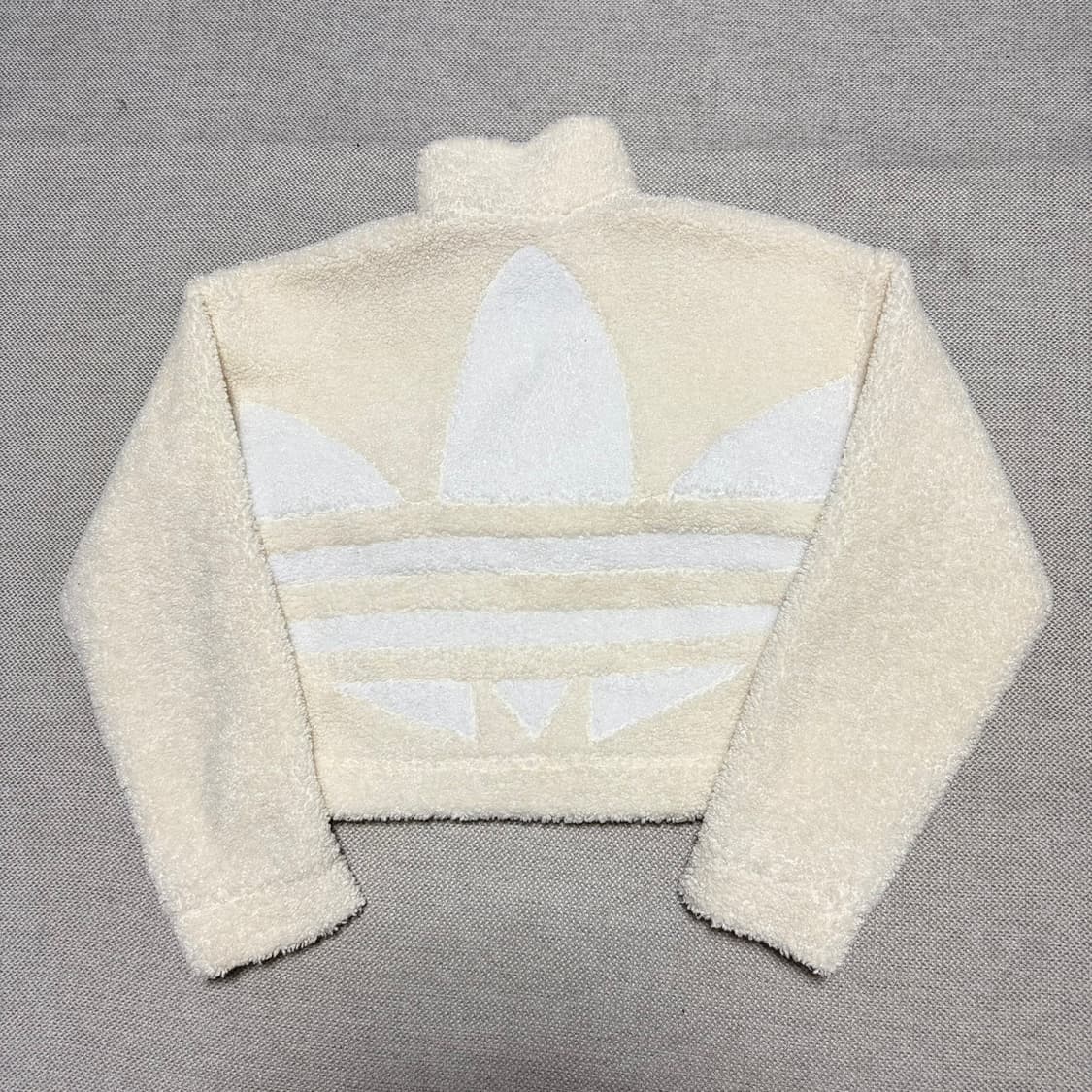 아디다스 빅로고 플리스 크롭자켓 상품이미지7