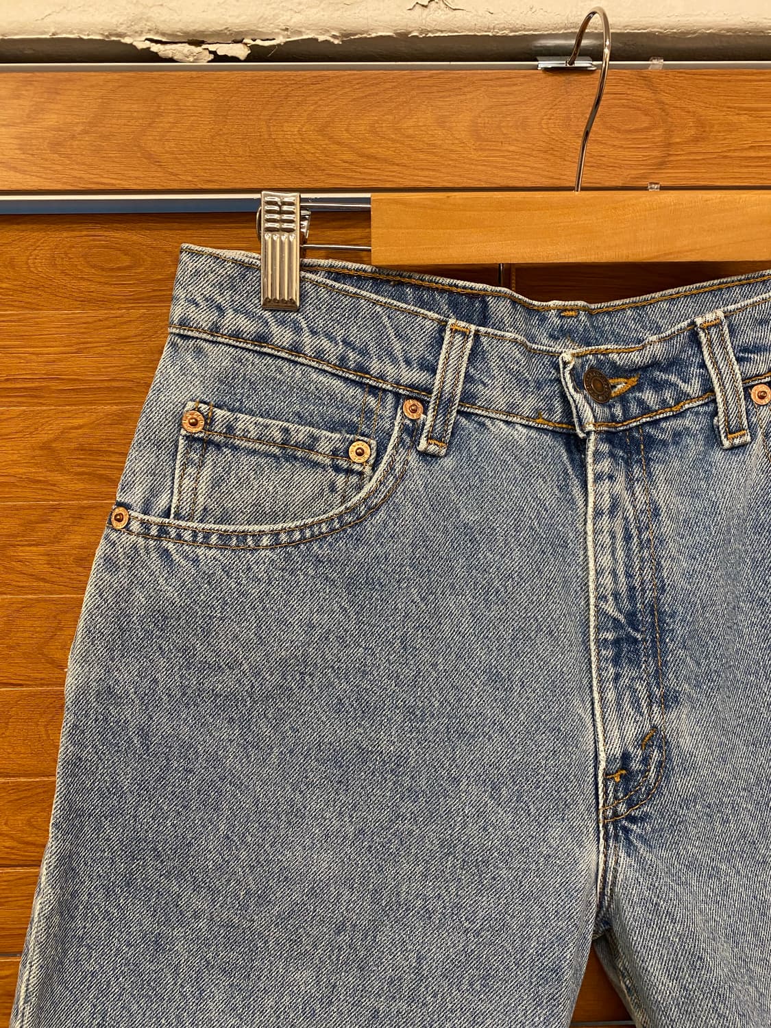 90s USA 빈티지 리바이스 쇼츠 청반바지 (28.5 상품이미지6