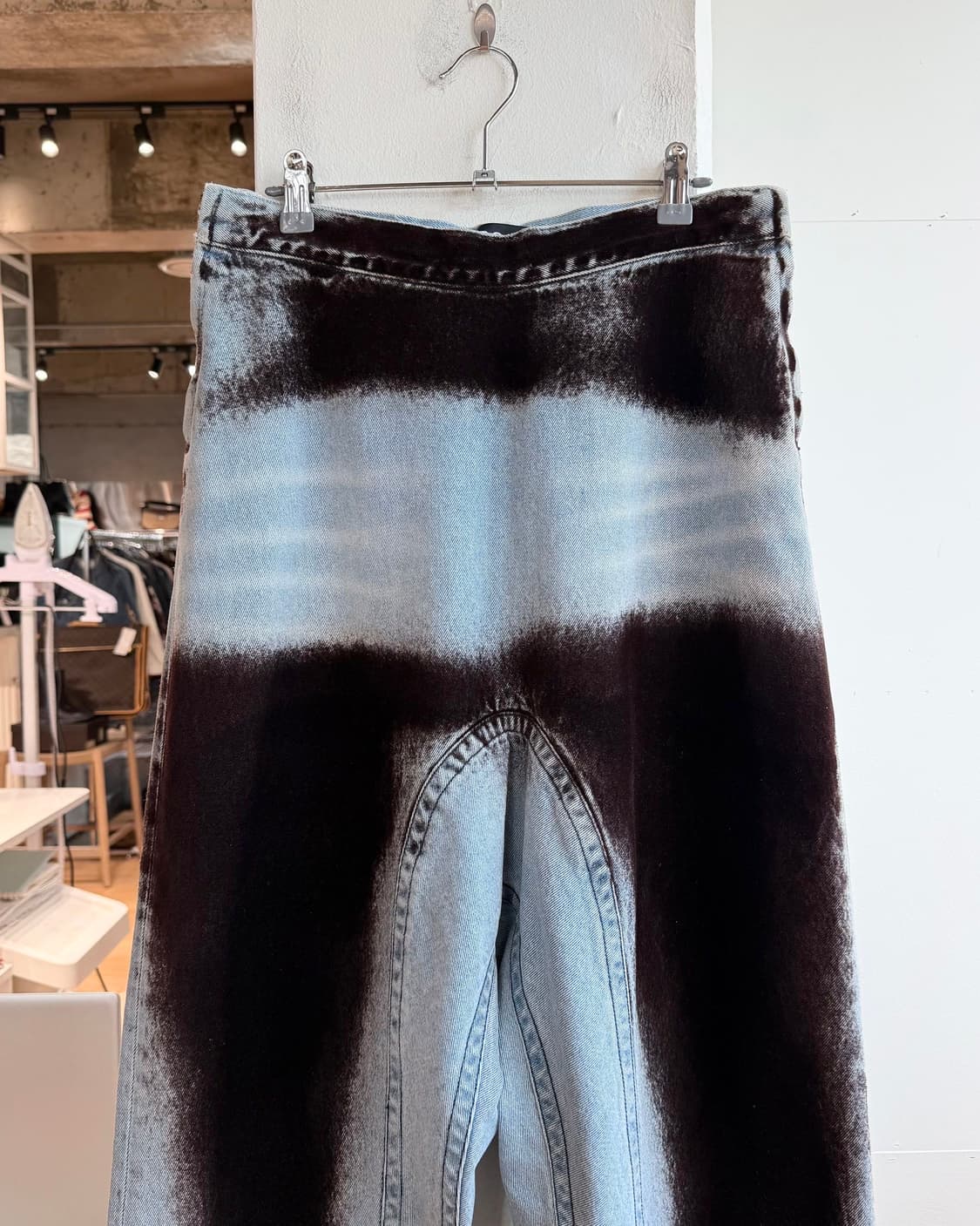 와이 프로젝트 데님 수플레 프린팅 팬츠  상품이미지3