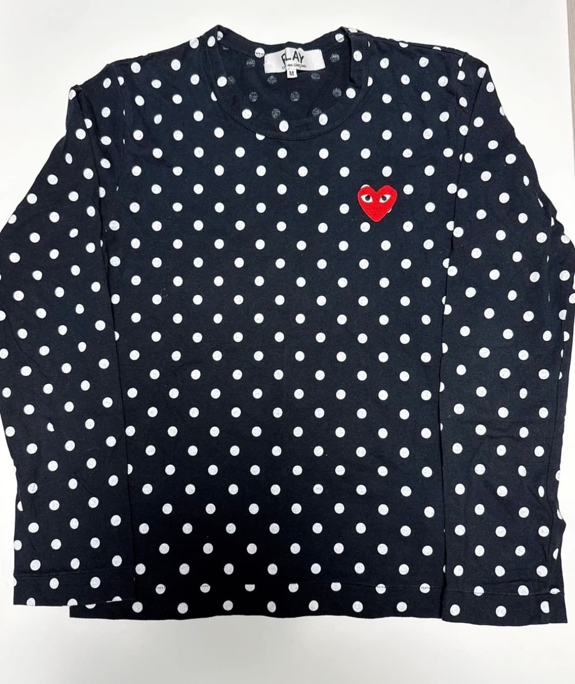 꼼데가르송 도트 티셔츠 m 상품이미지2
