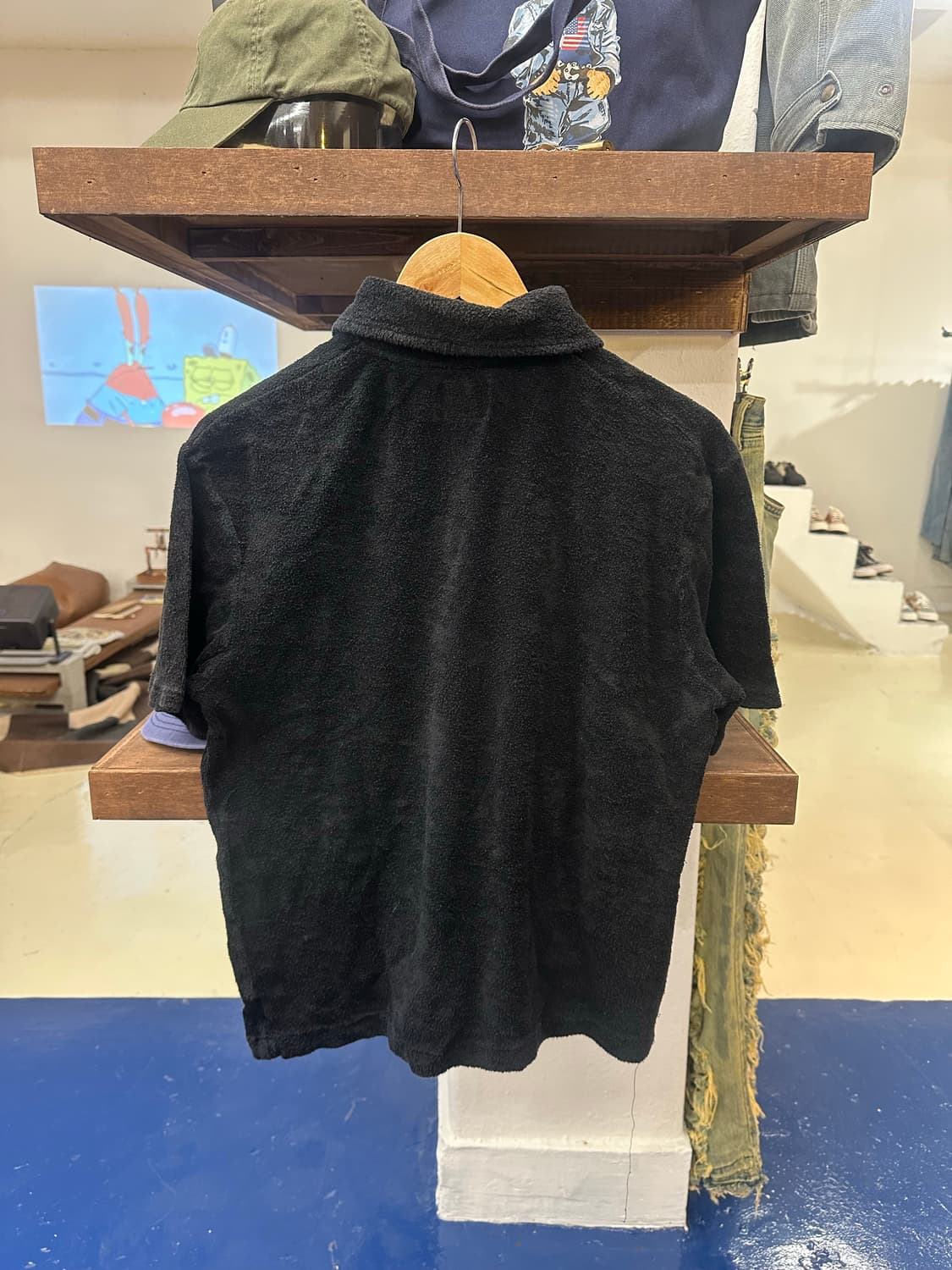 Stussy 스투시 테리코튼 반팔 카라티 상품이미지2