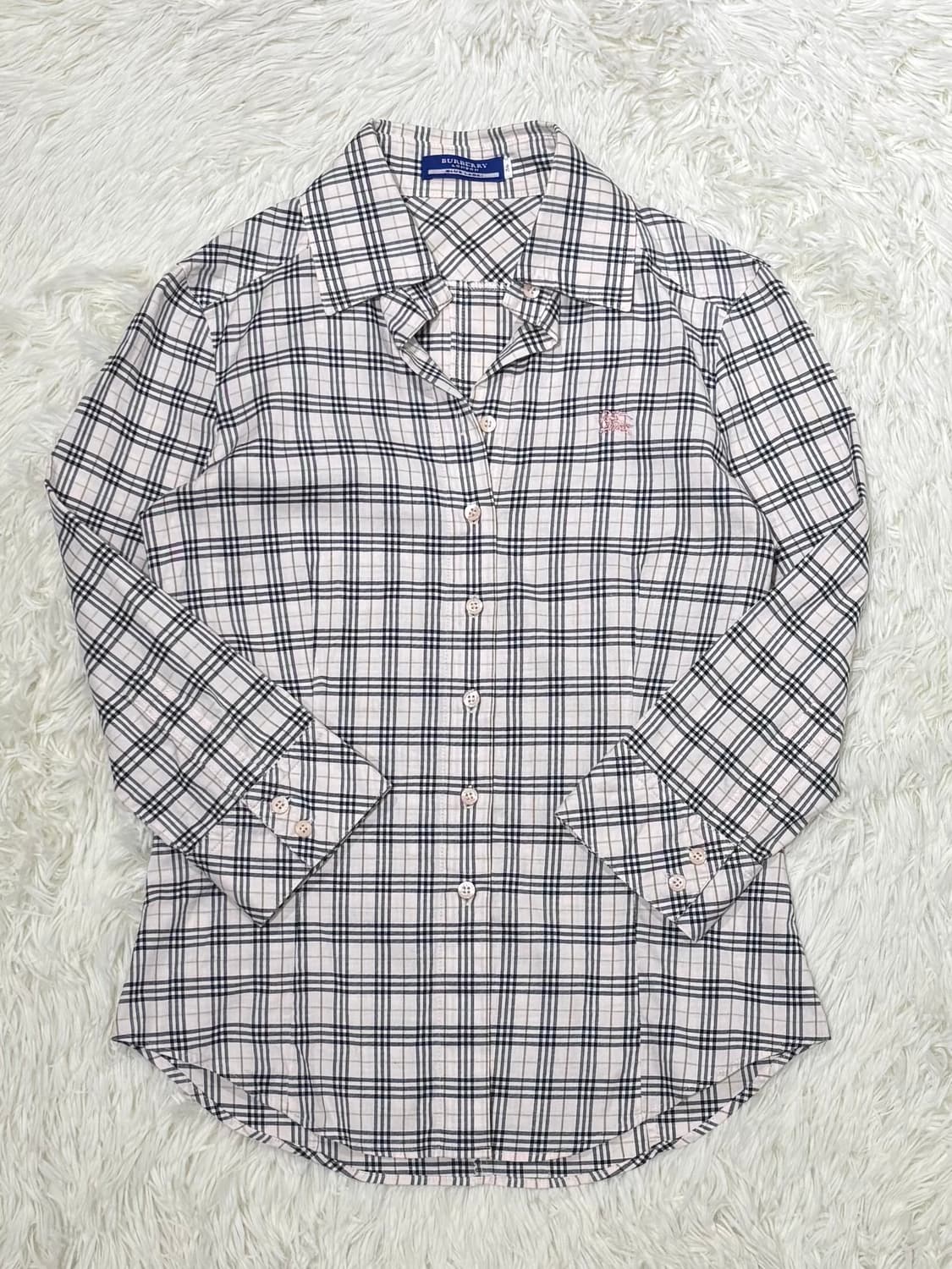 버버리 블루라벨 노바체크 셔츠 상품이미지3