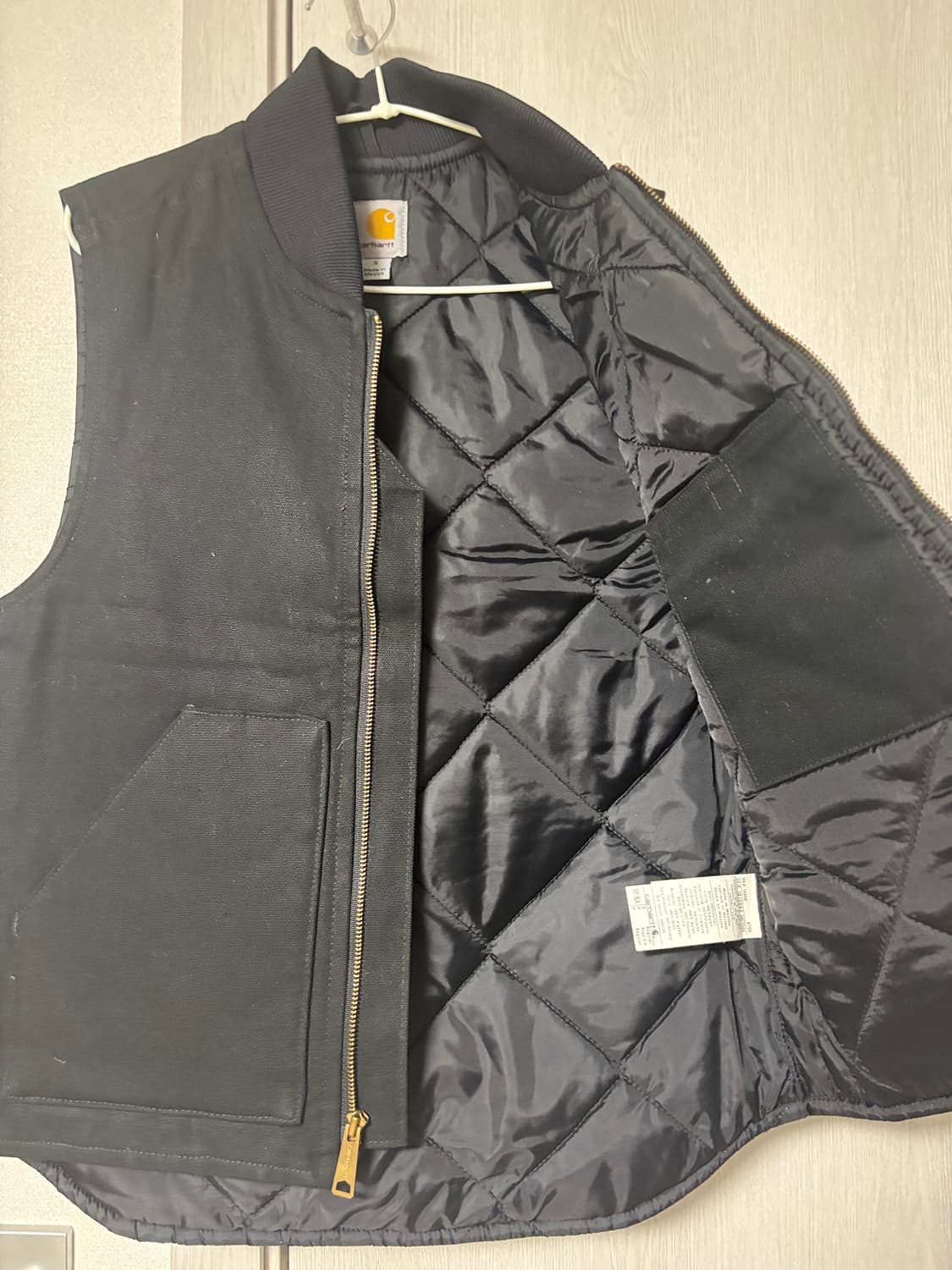 칼하트 USA 덕엑티브 베스트 자켓 블랙 (해외) 상품이미지3