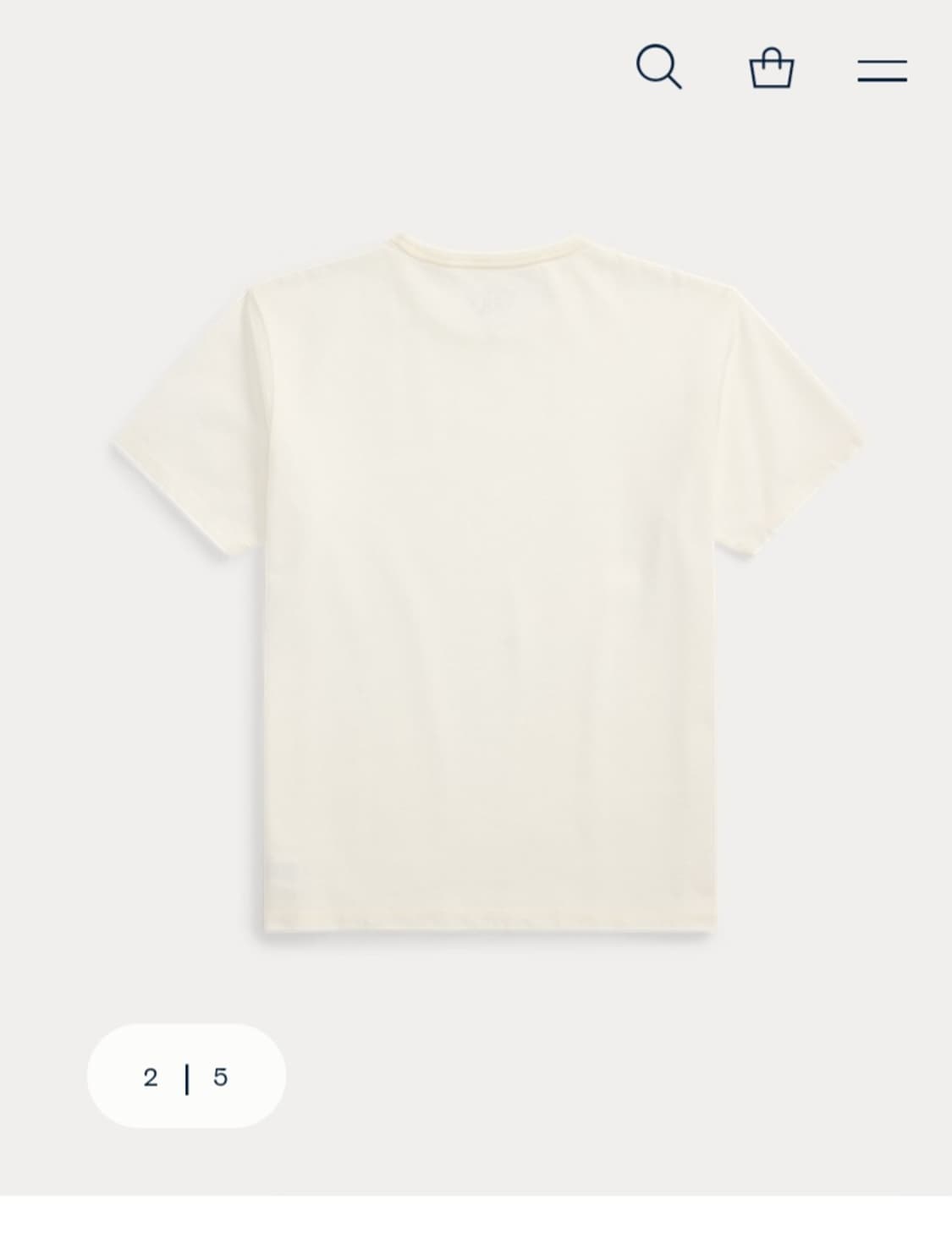 RRL(더블알엘)릴렉스핏 헤비웨이트 저지 티셔츠(L) 상품이미지2